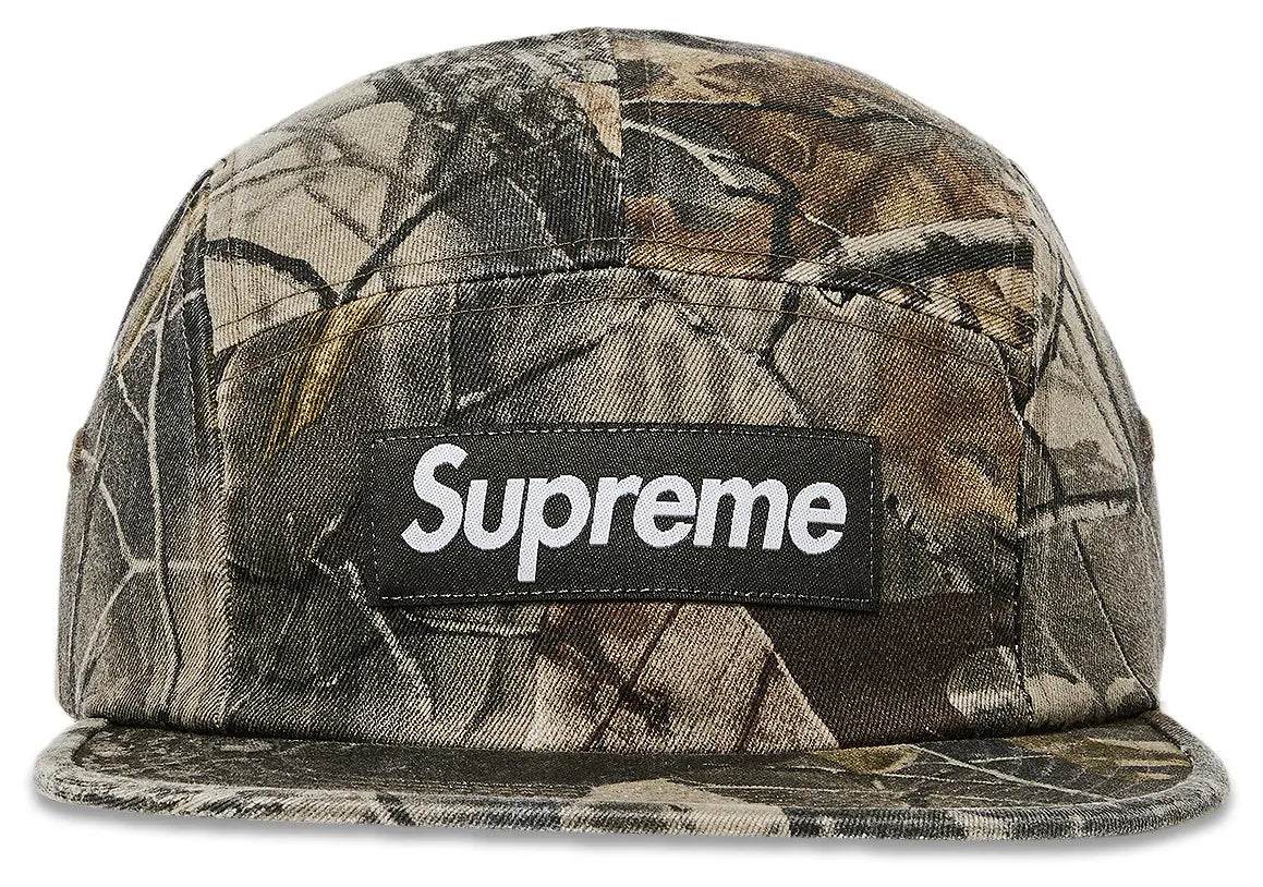 Supreme Washed Chino Twill Camp Cap