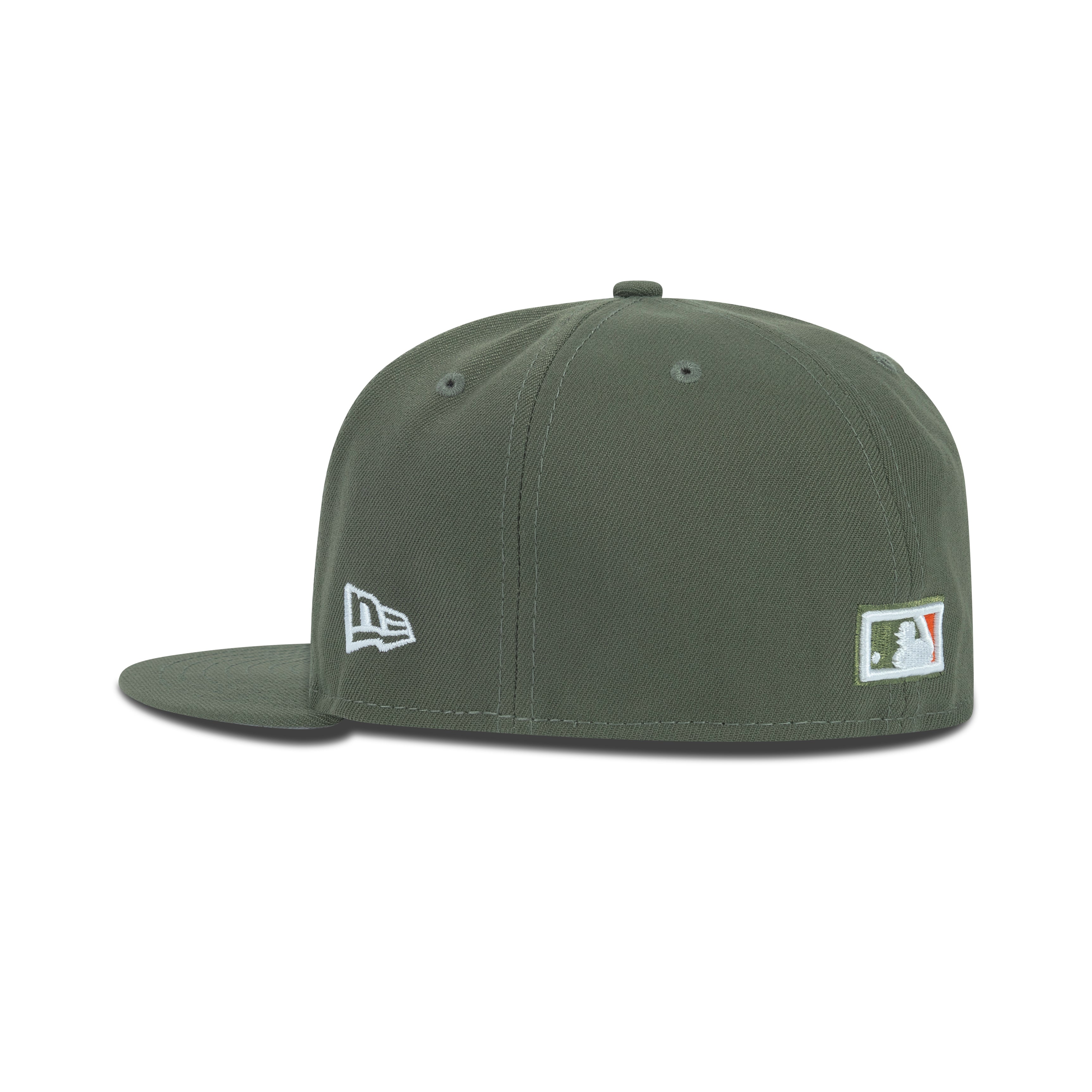 New Era Houston Astros Fitted Grey Bottom