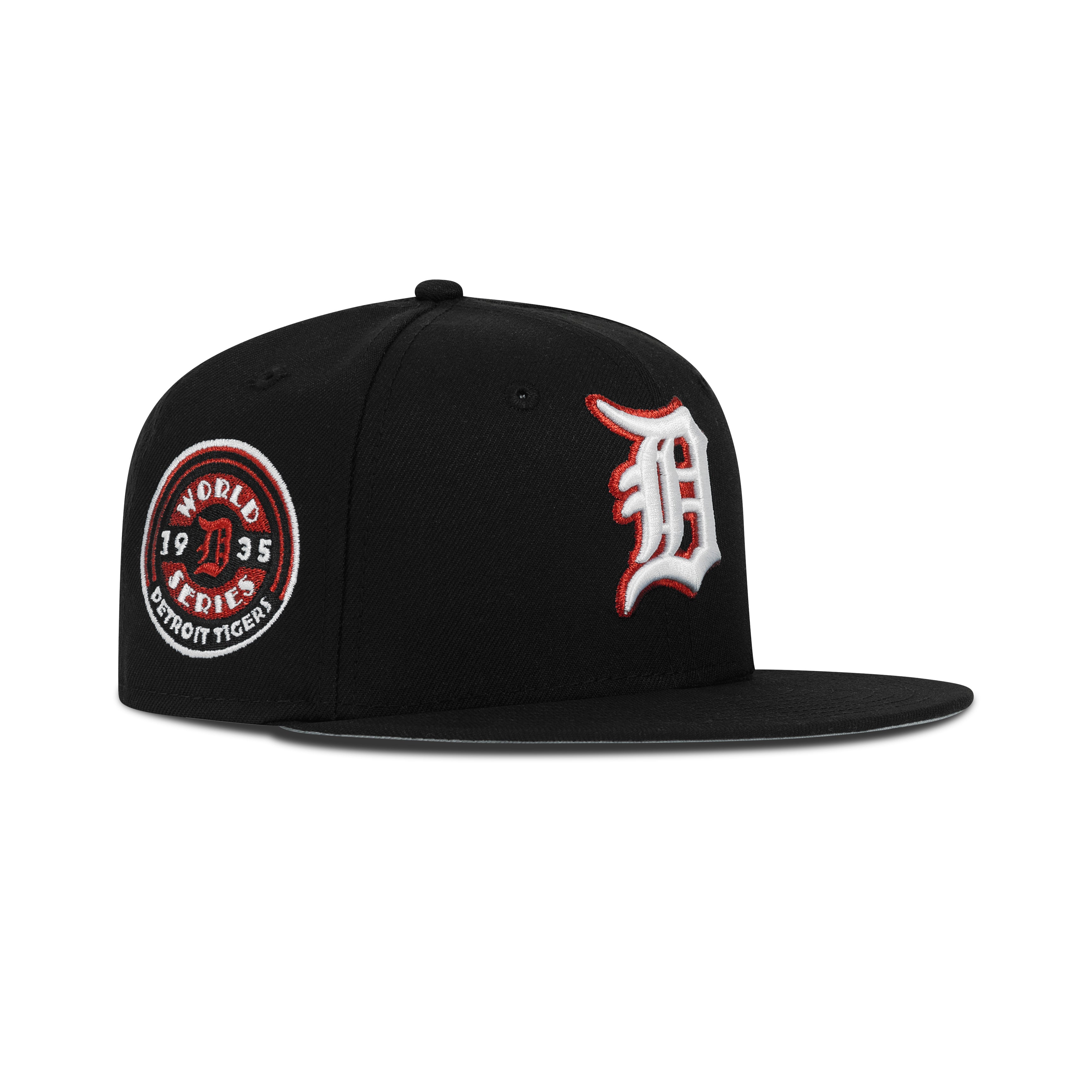 New Era Detroit Tigers Fitted Grey Bottom