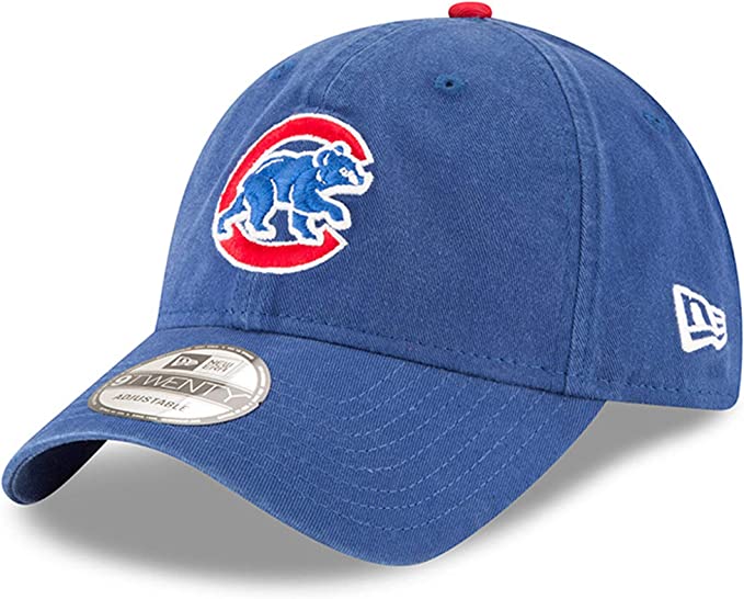 New Era Chicago Cubs Core Classic 9Twenty Dad Hat Royal Bottom