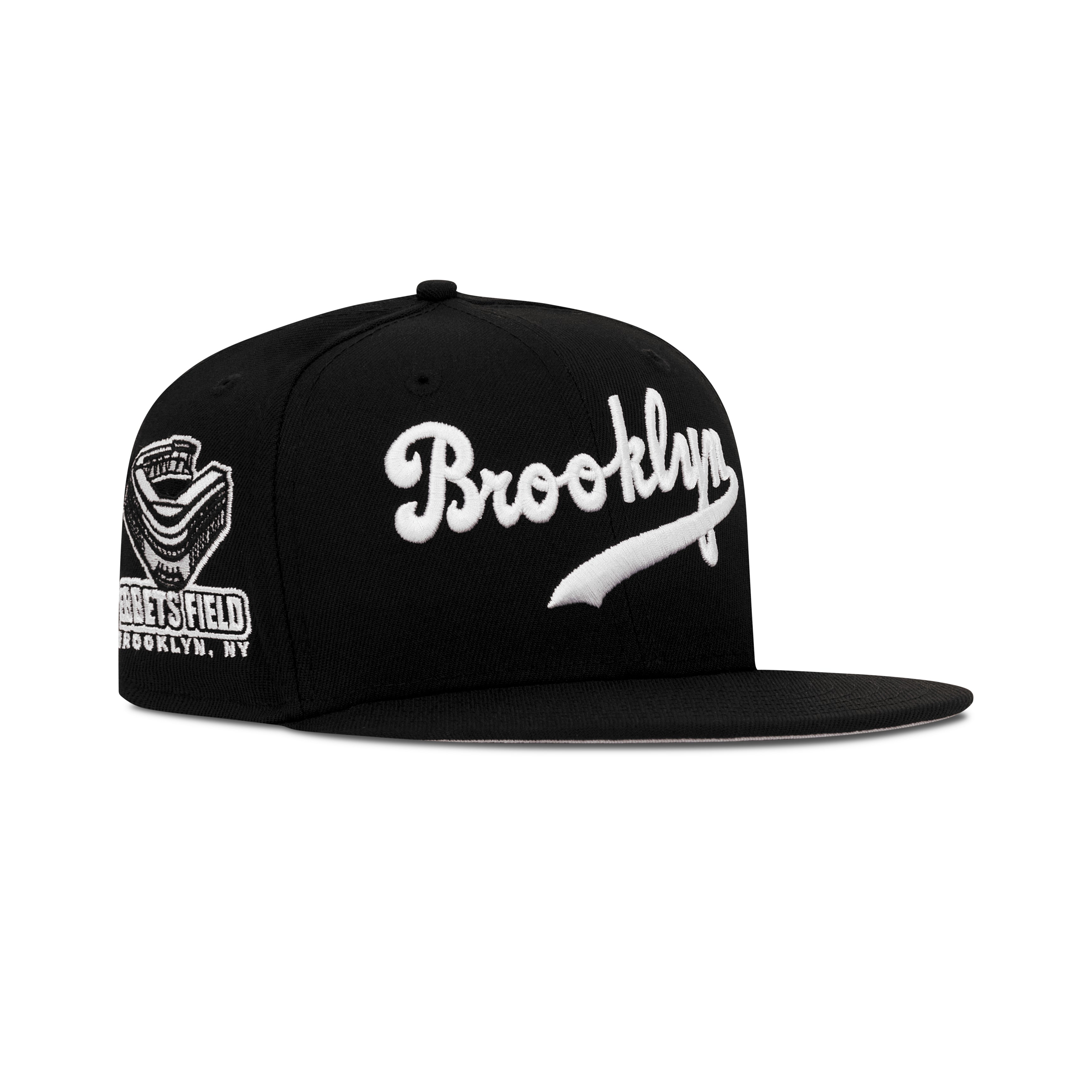 New Era Brooklyn Dodgers Fitted Grey Bottom