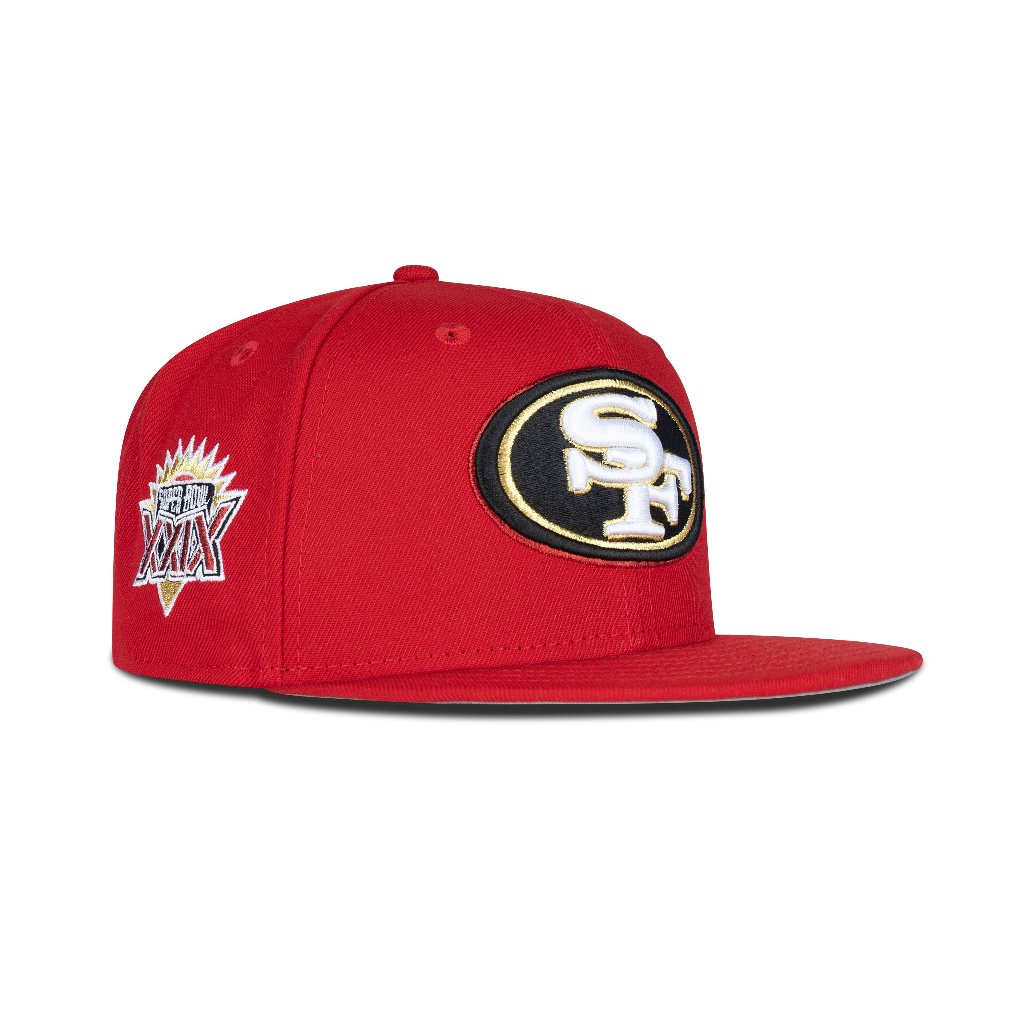 New Era San Francisco 49ers Fitted Grey Bottom