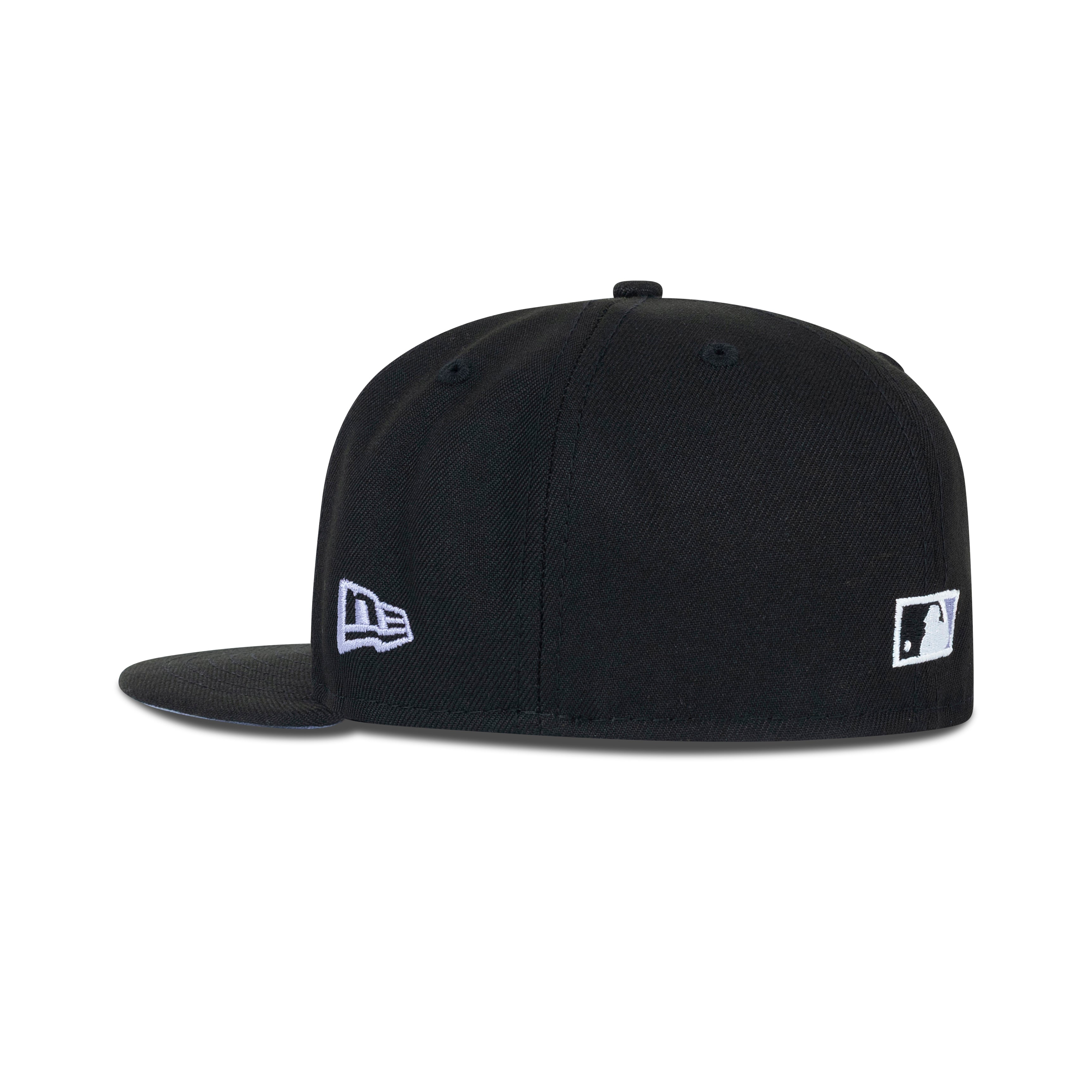 New Era L.A. Anaheim Angels Fitted Lavender Bottom