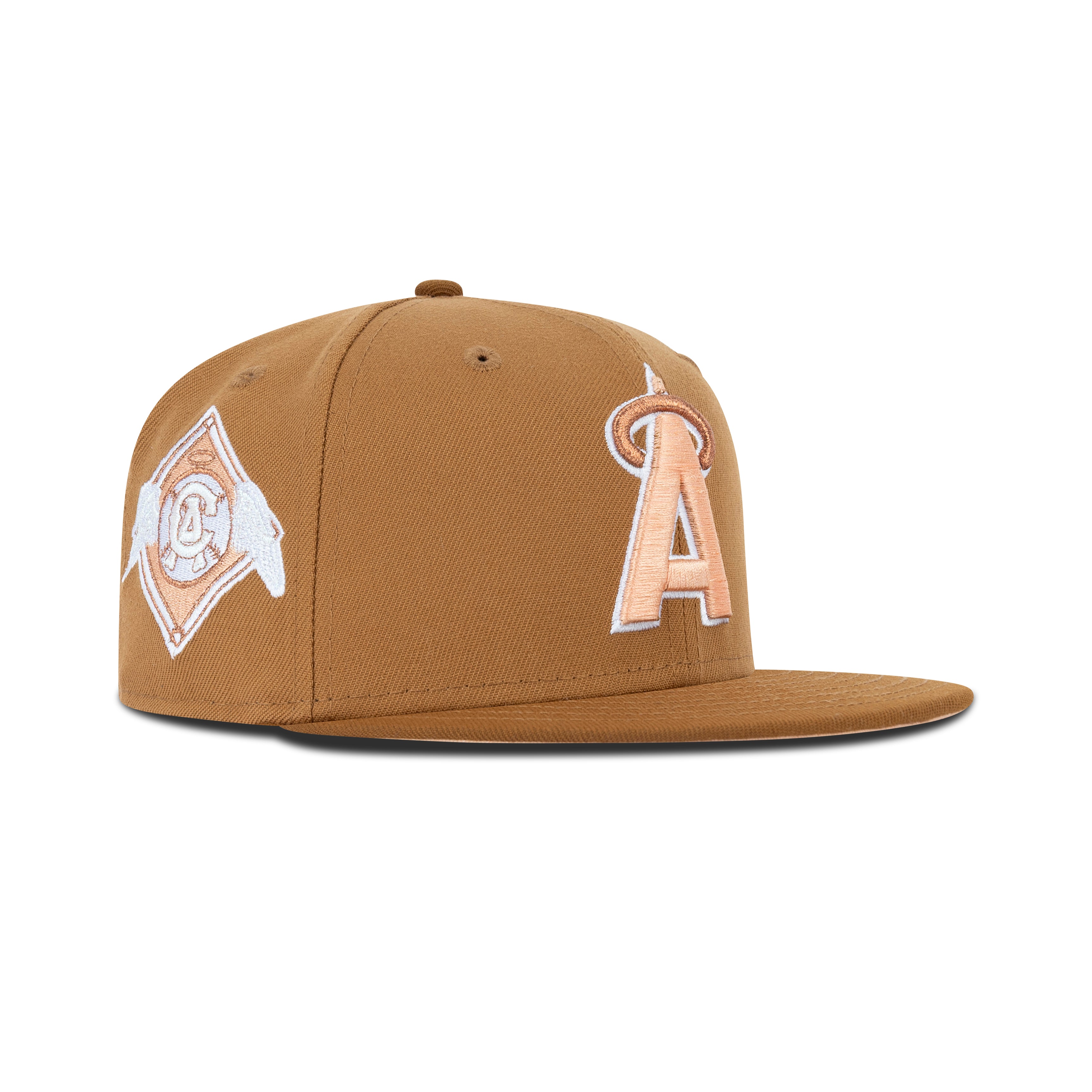 New Era L.A. Anaheim Angels Fitted Light Bronze Bottom