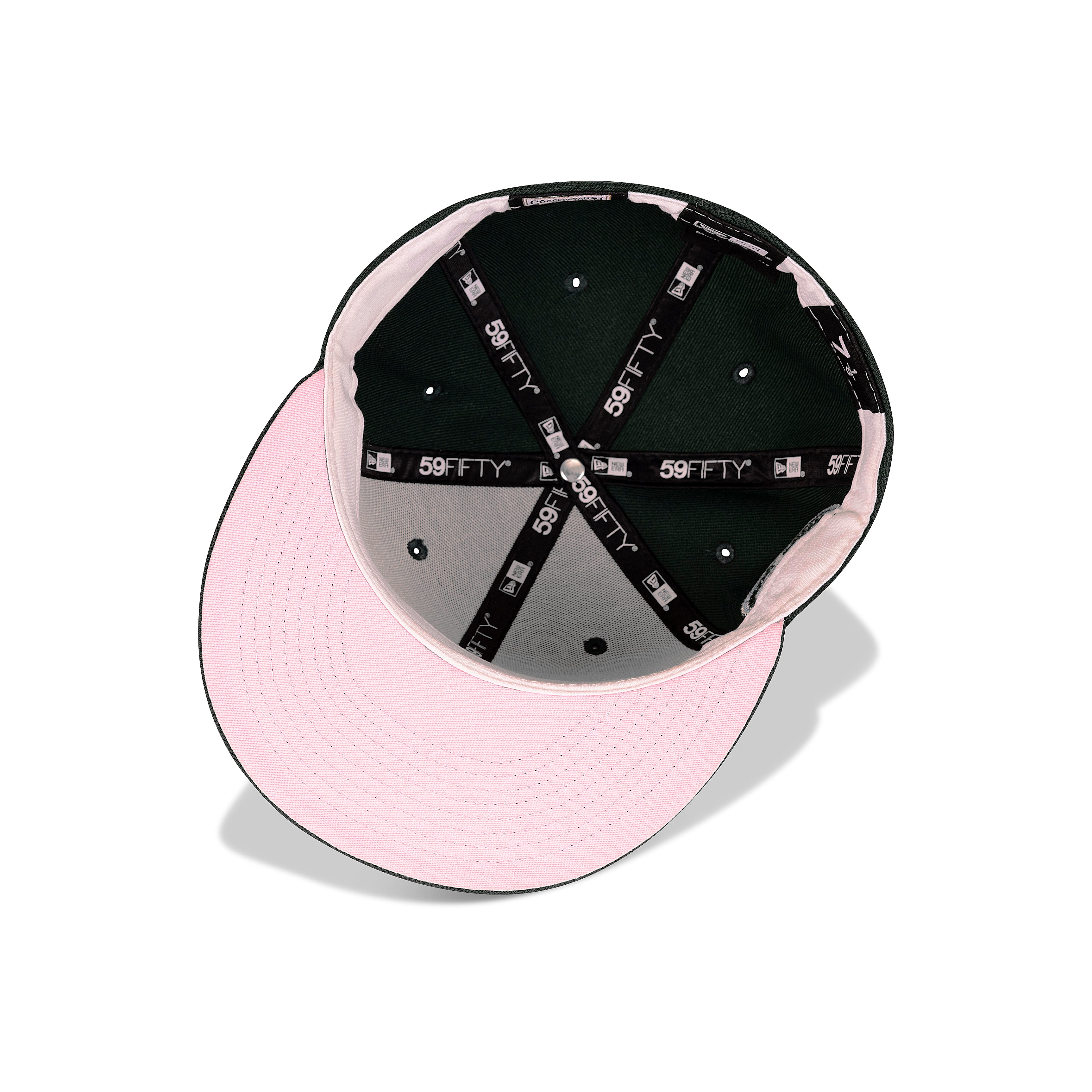 New Era L.A. Anaheim Angels Fitted Pink Bottom