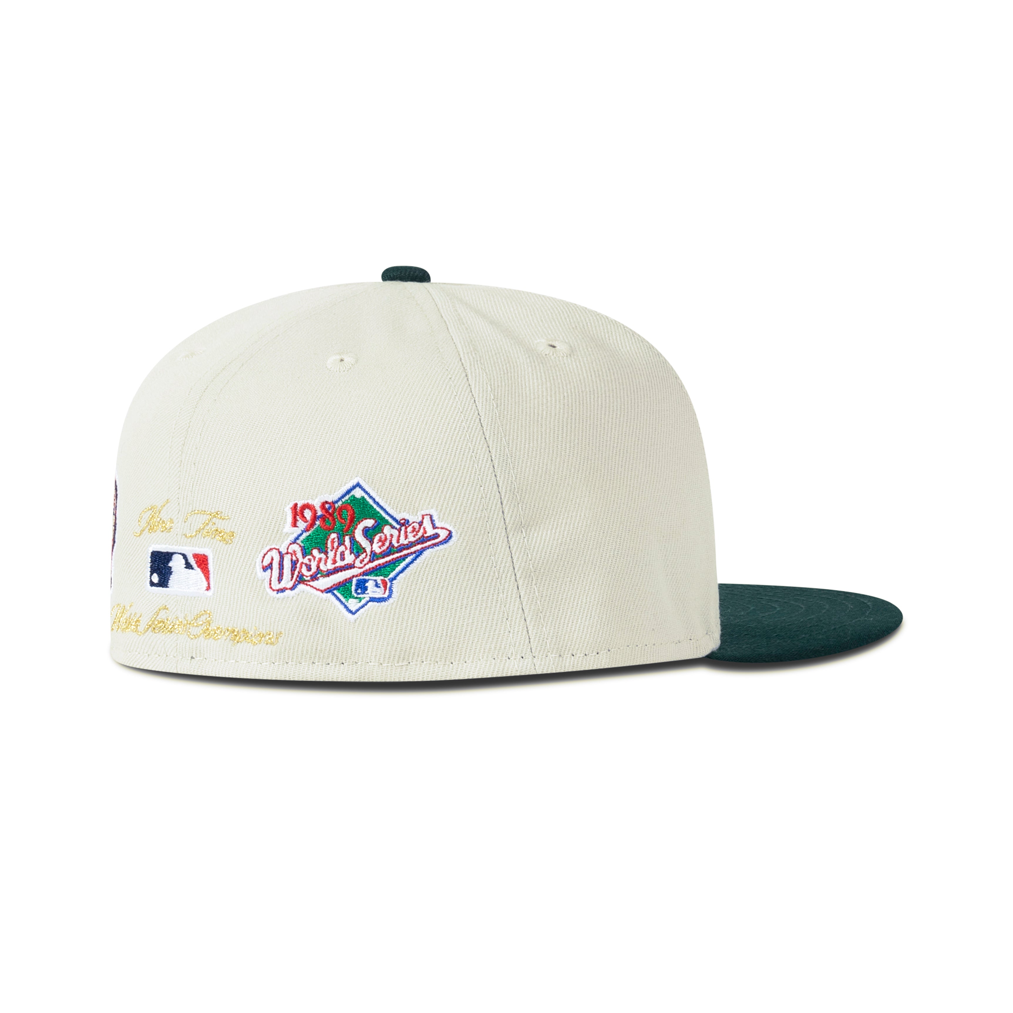 New Era Oakland Athletic's Fitted Grey Bottom