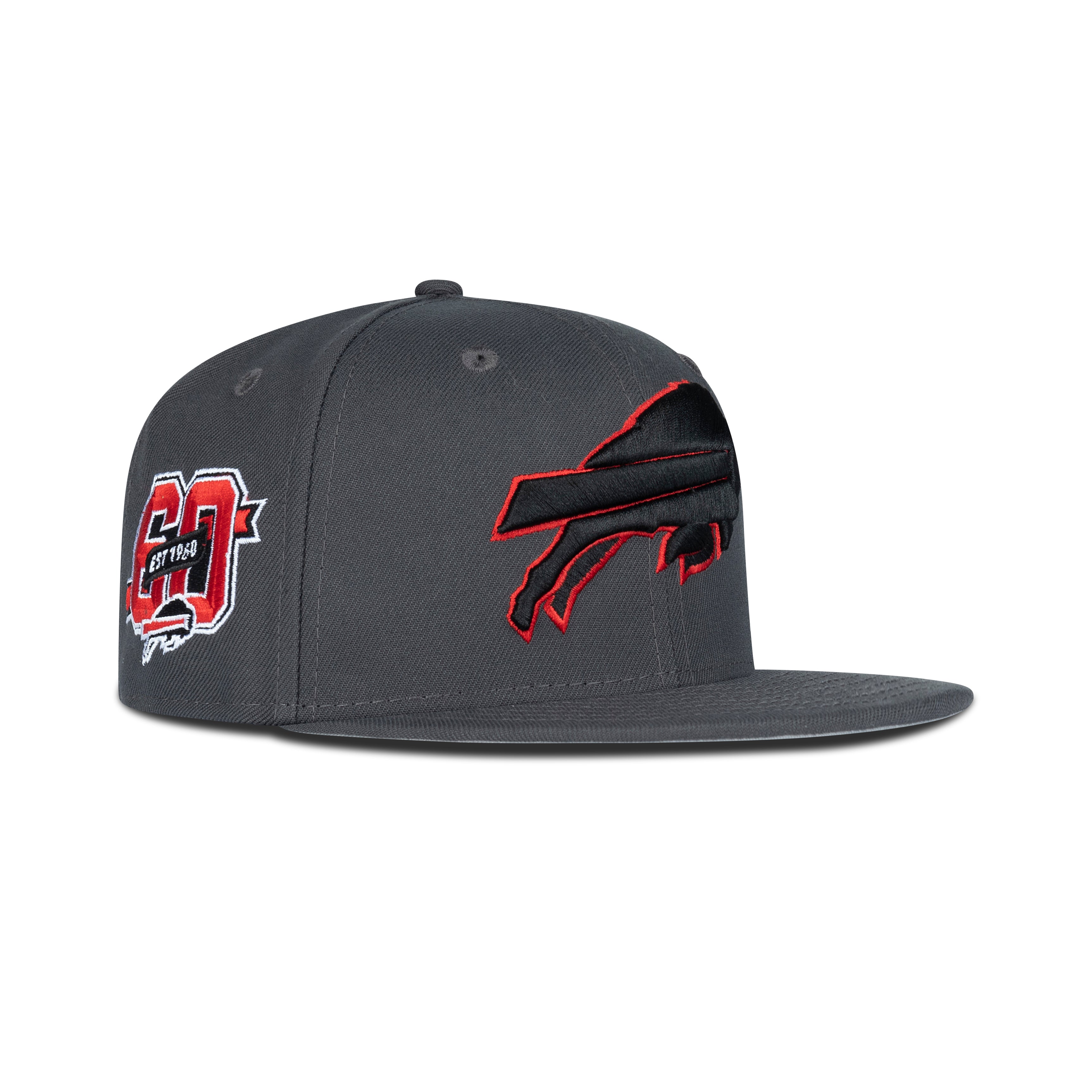 New Era Buffalo Bills Fitted Grey Bottom