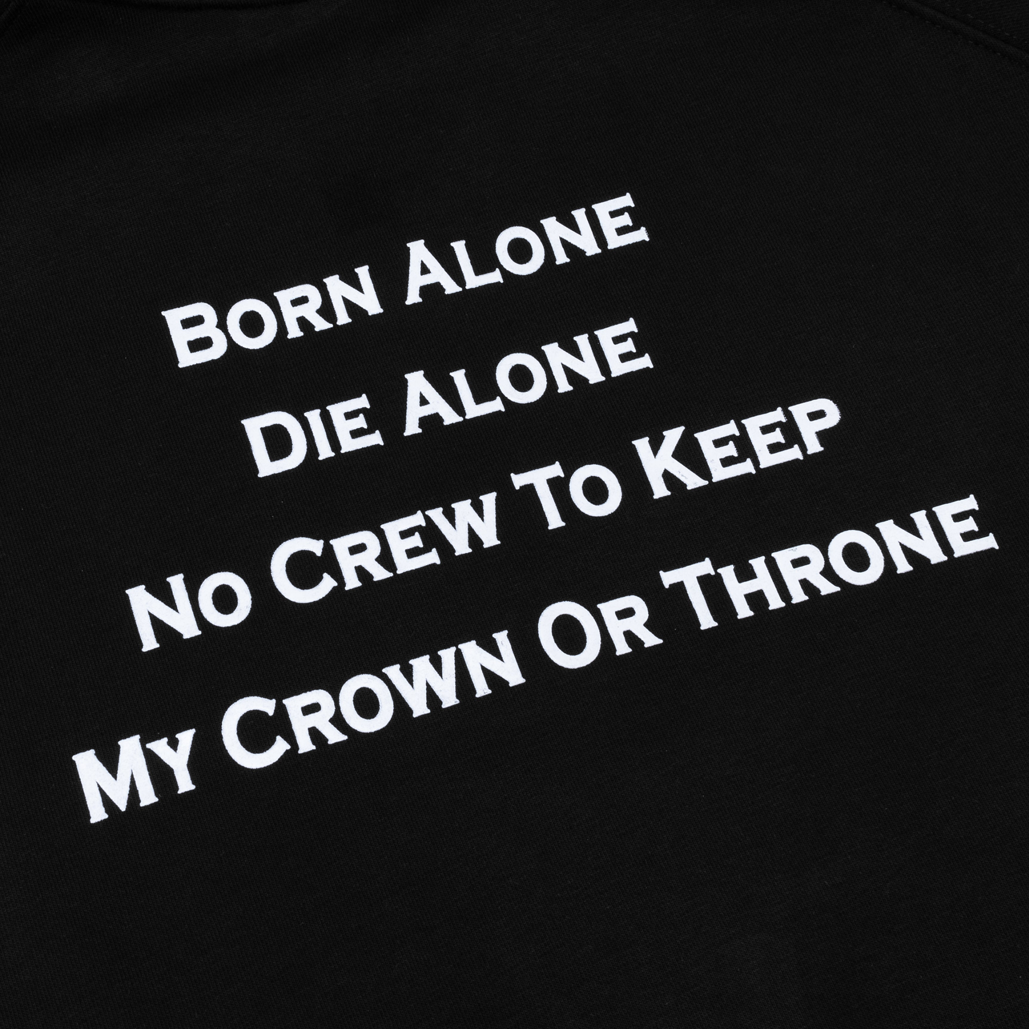 Born Alone Hoody