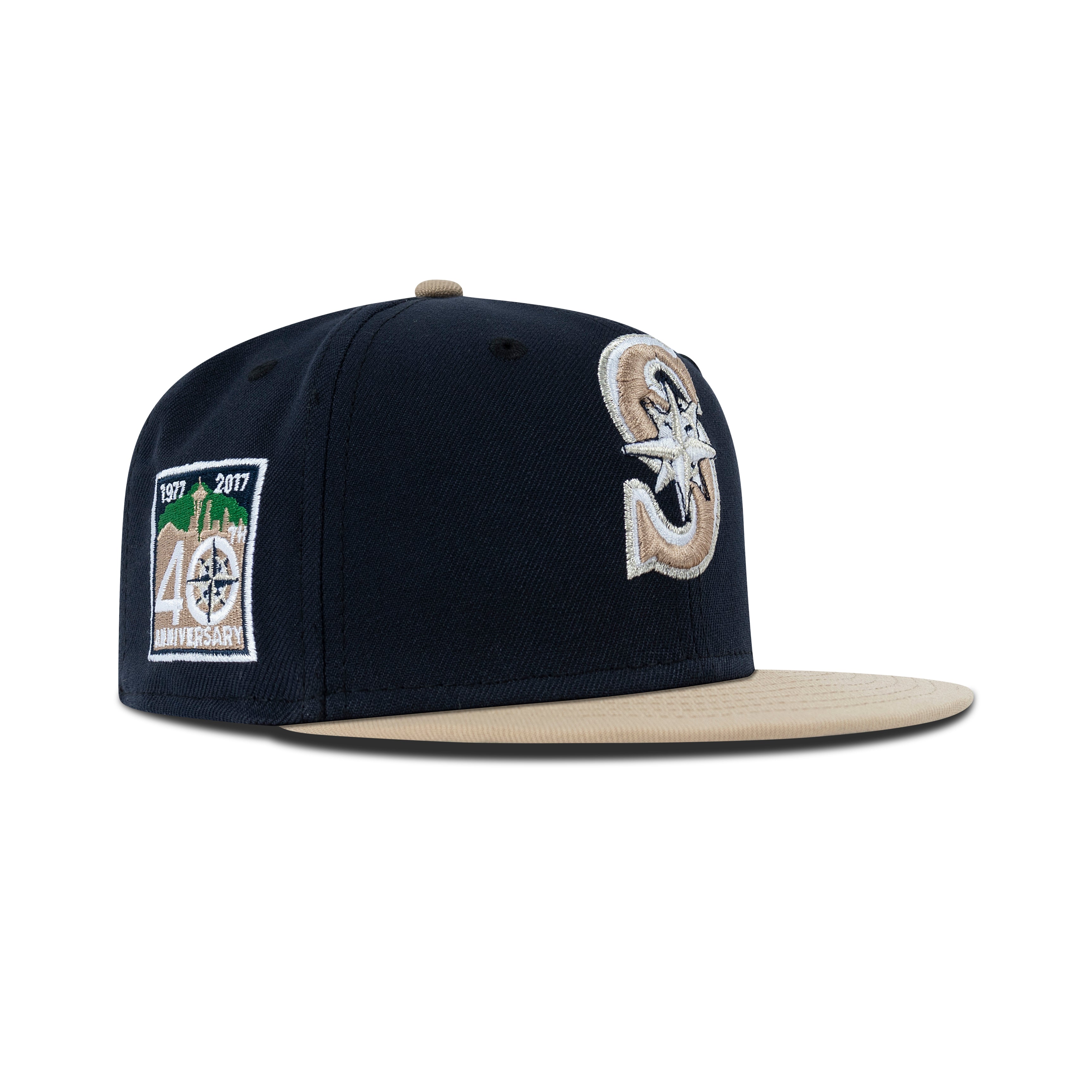 New Era Seattle Mariners Fitted Green Bottom