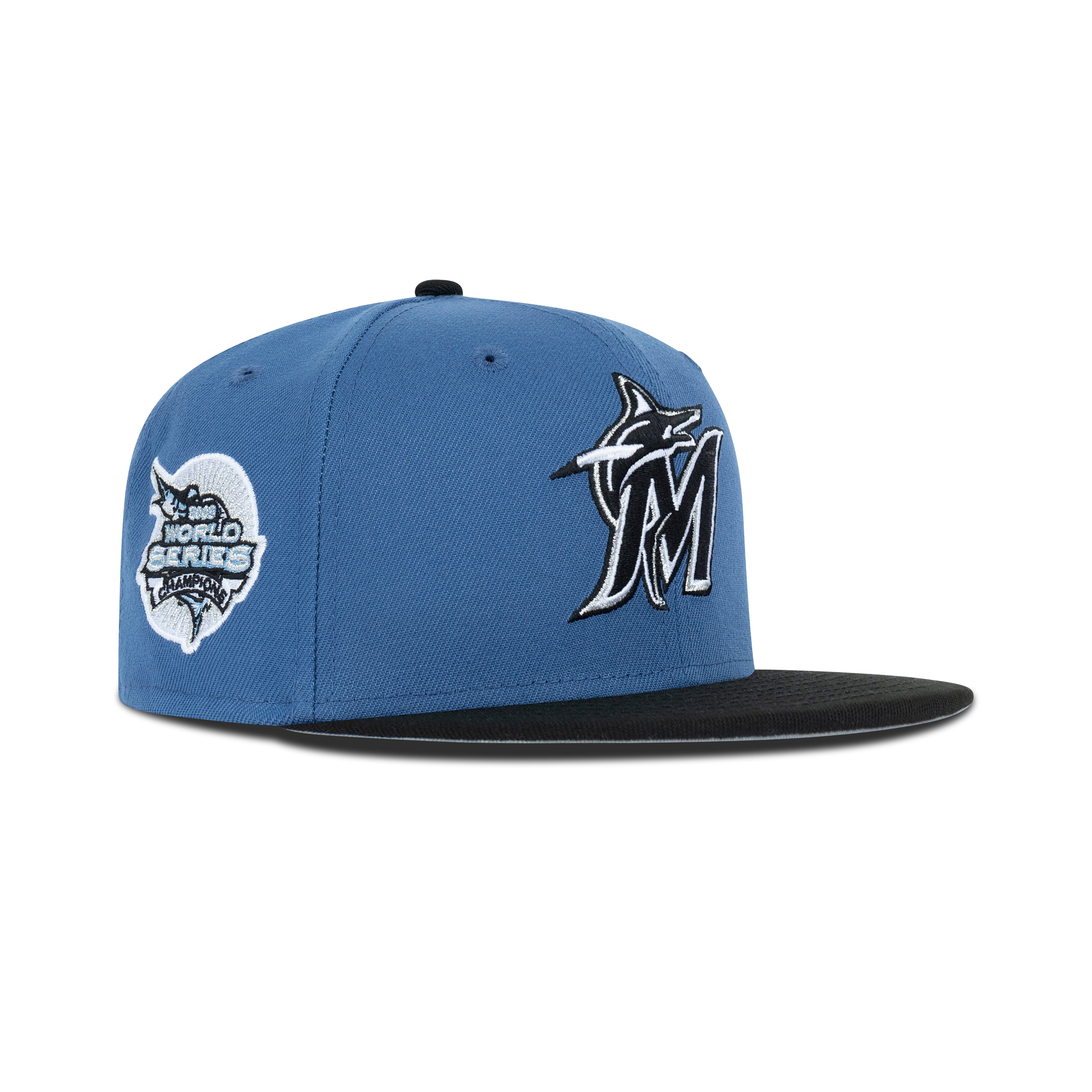 New Era Florida Marlins Fitted Grey Bottom