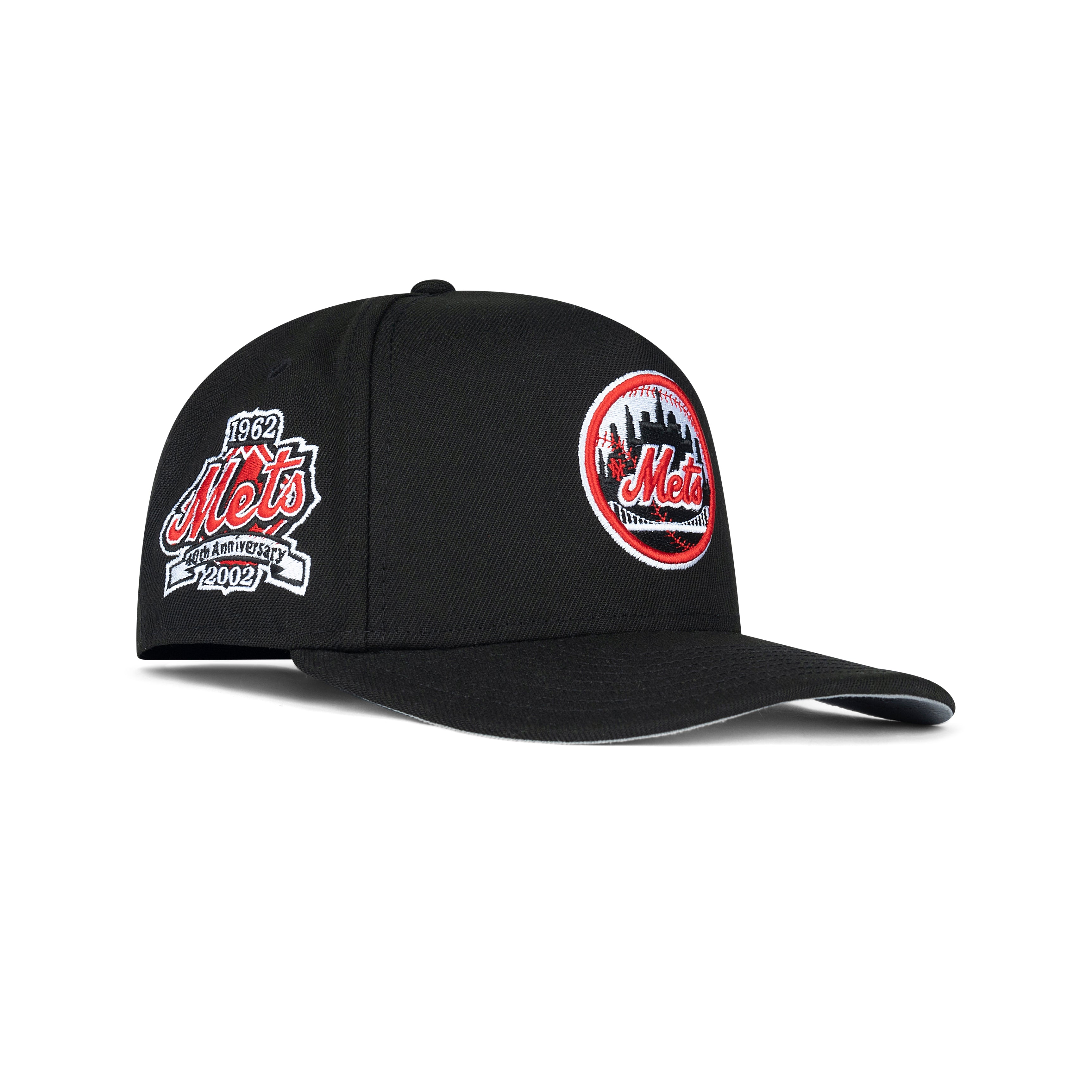 New Era New York Mets A-Frame Snapback Grey Bottom