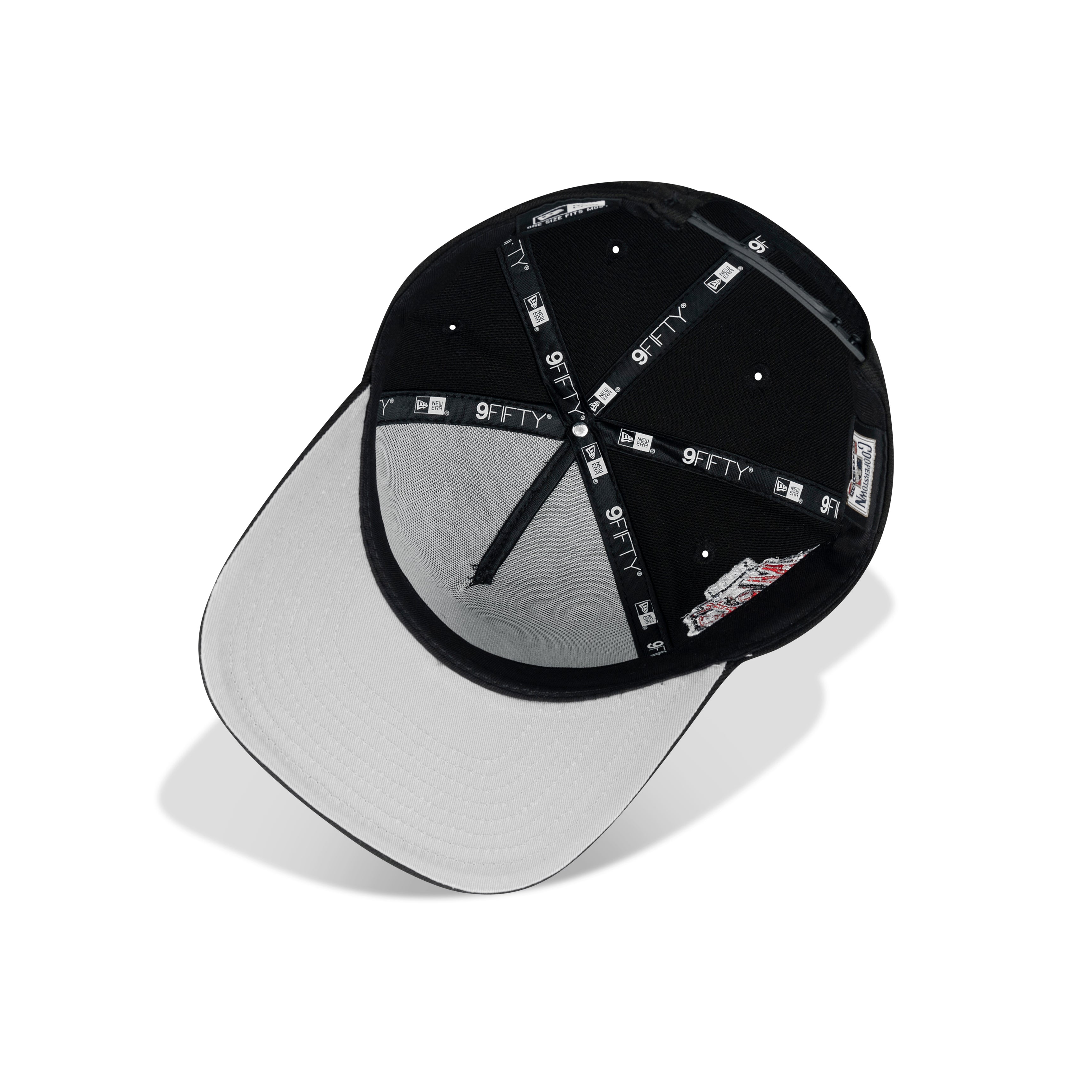 New Era New York Mets A-Frame Snapback Grey Bottom
