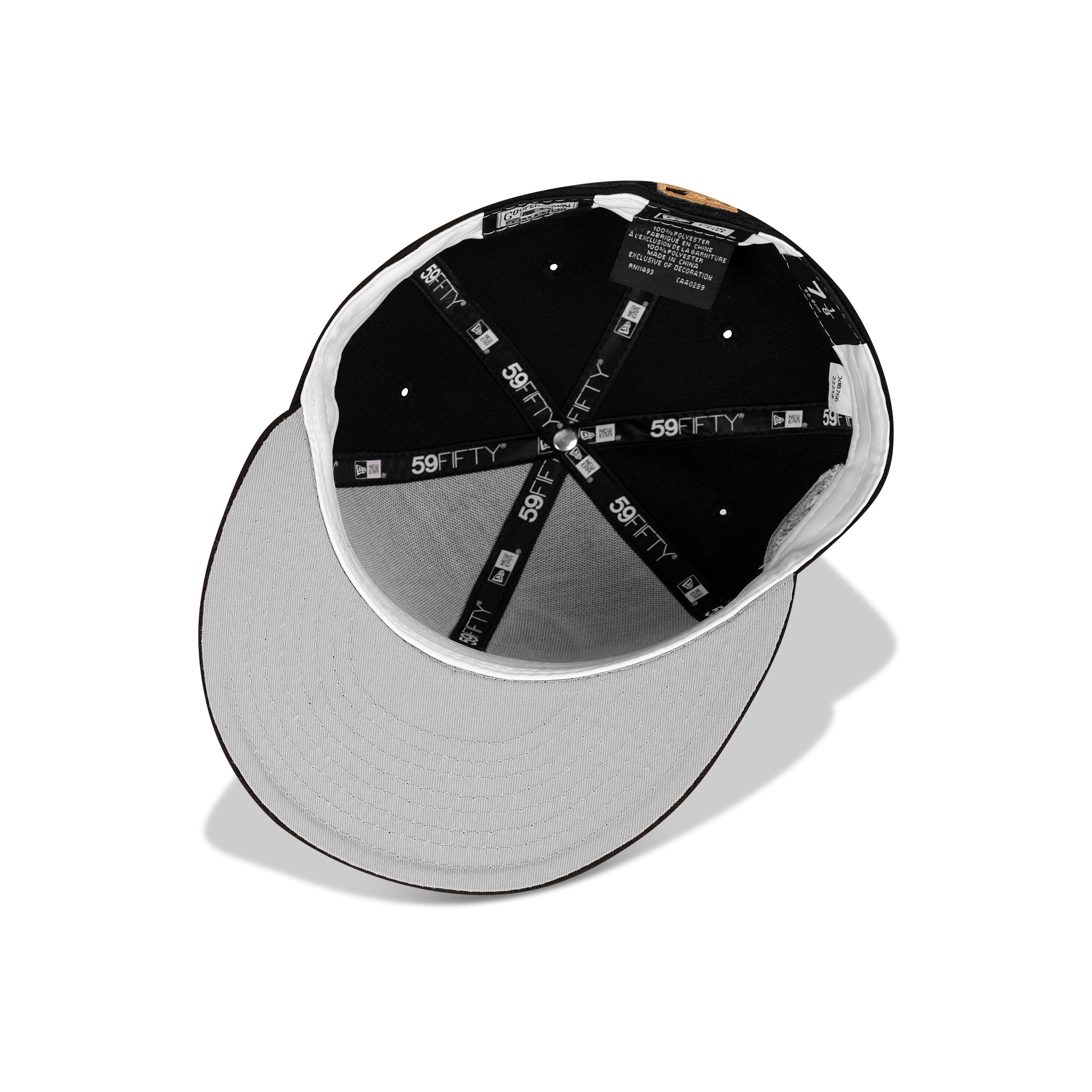New Era New York Mets Fitted Grey Bottom