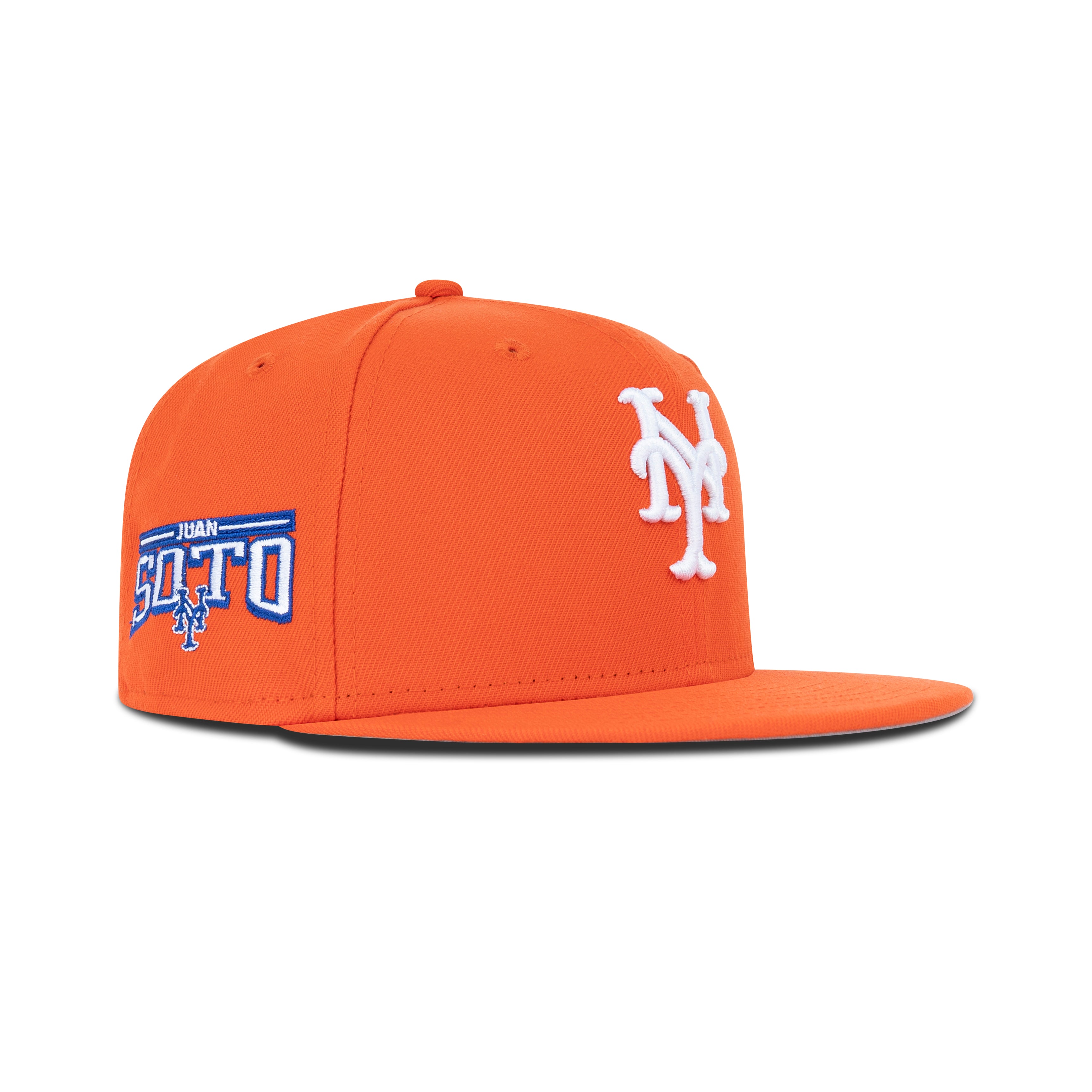 New Era New York Mets Fitted Grey Bottom