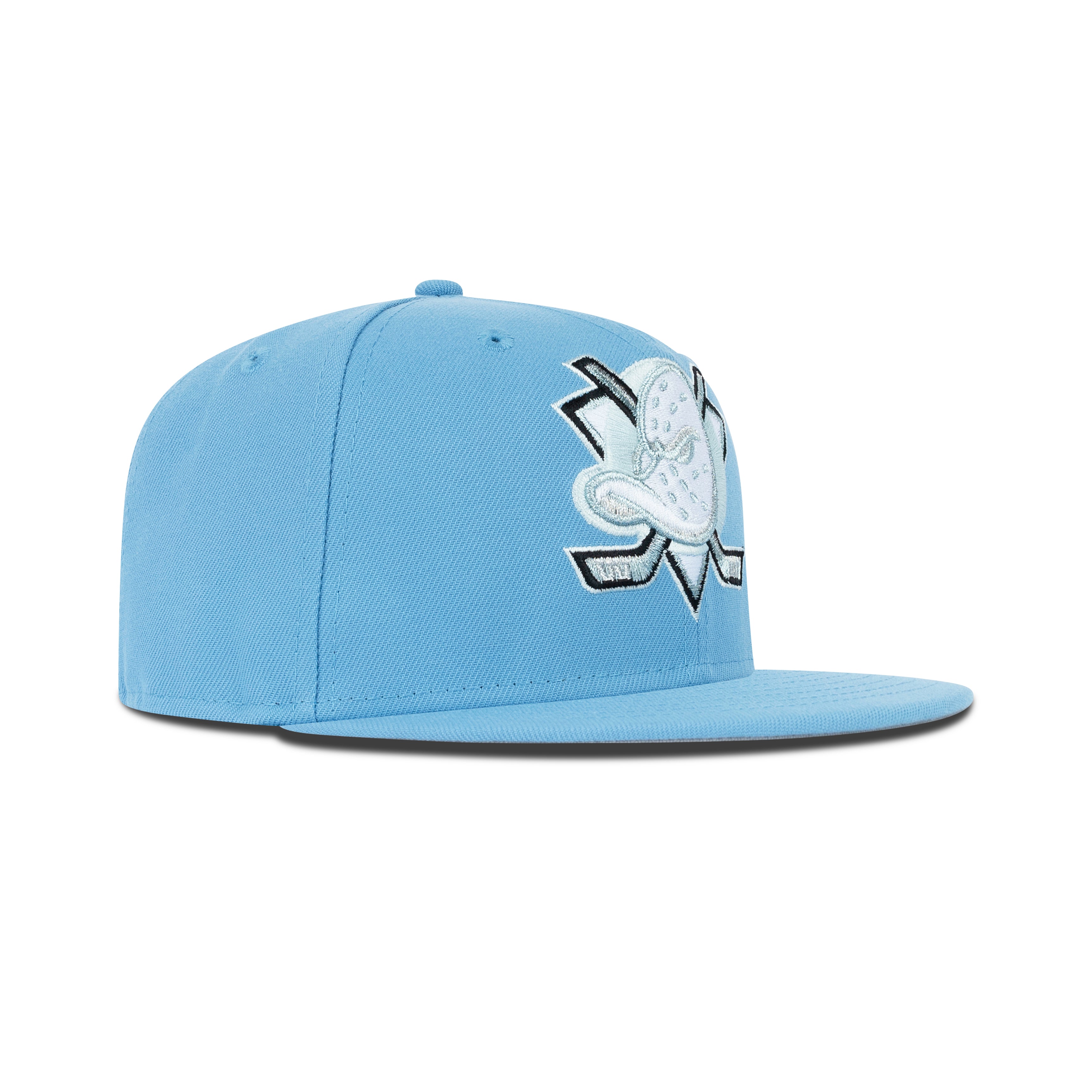 New Era Anaheim Mighty Ducks Fitted Grey Bottom