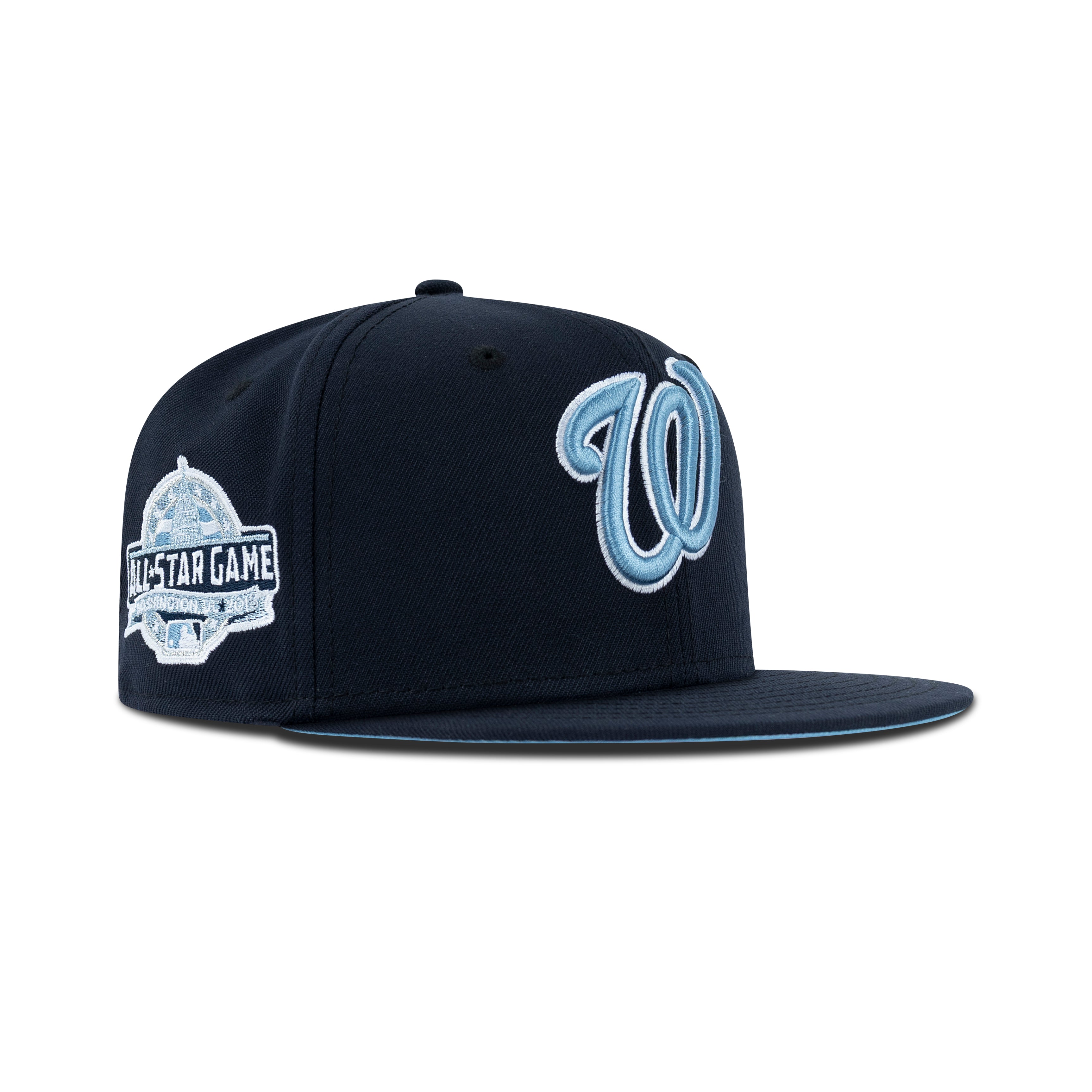 New Era Washington Nationals Fitted Sky Bottom
