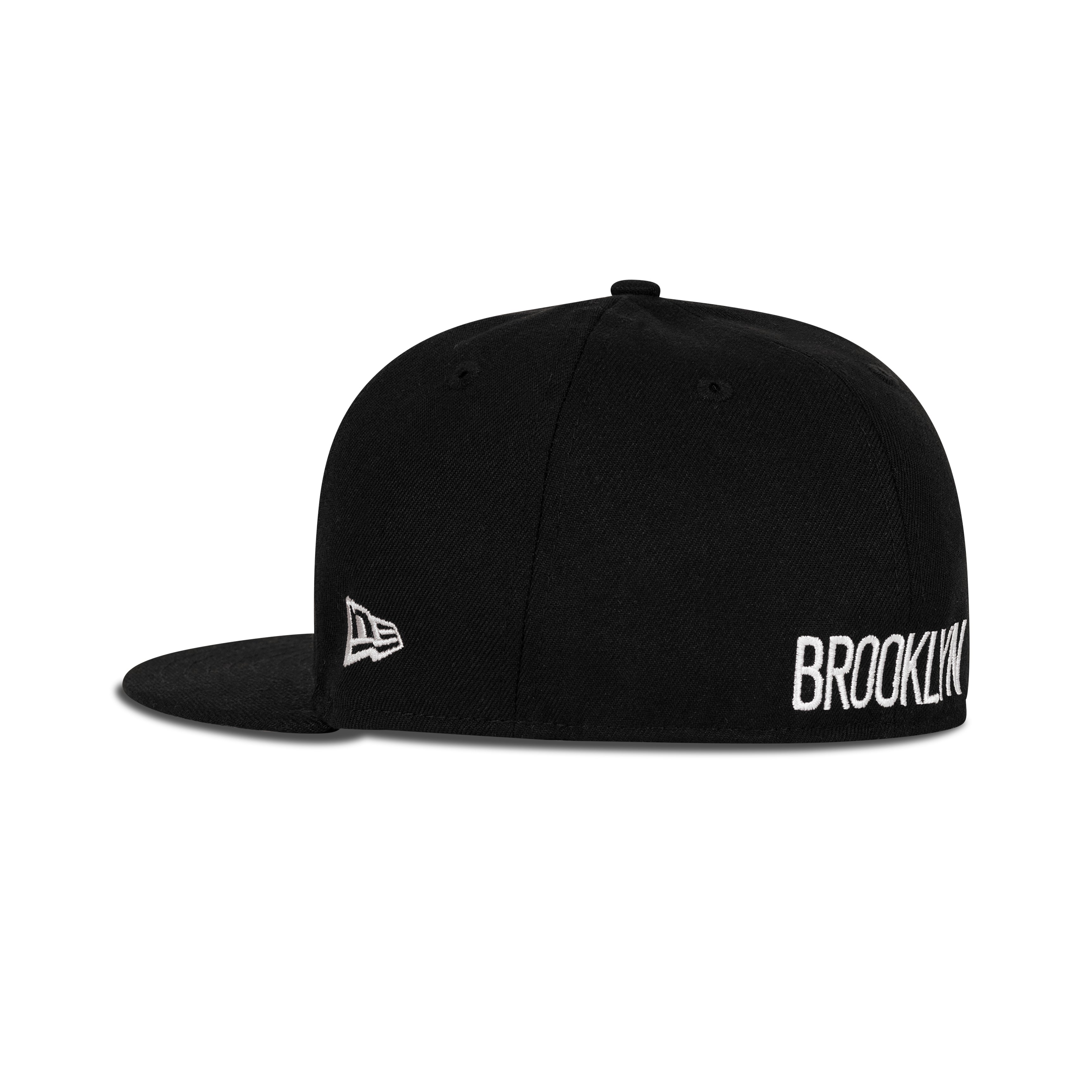 New Era Brooklyn Nets Fitted Grey Bottom
