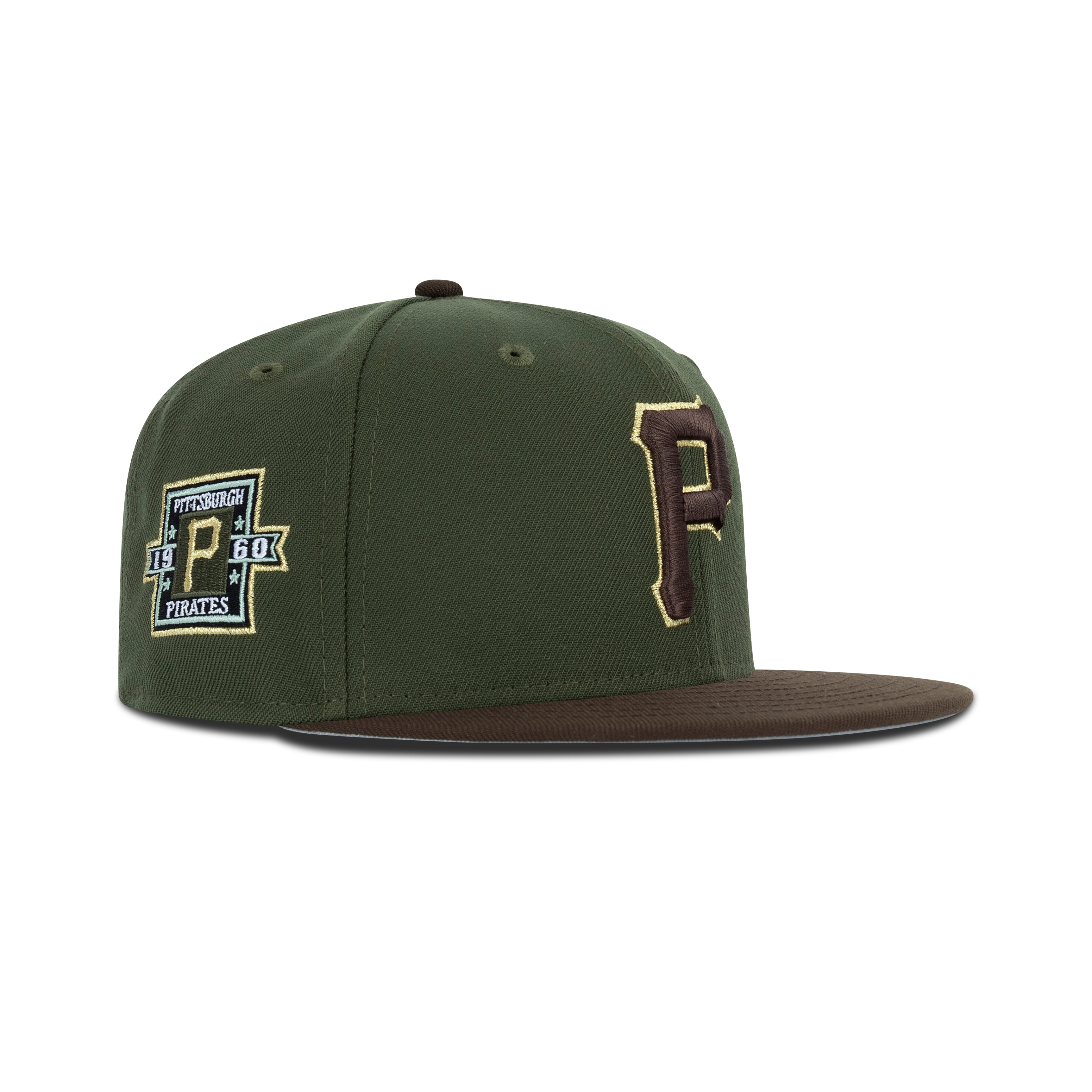 New Era Pittsburgh Pirates Fitted Grey Bottom