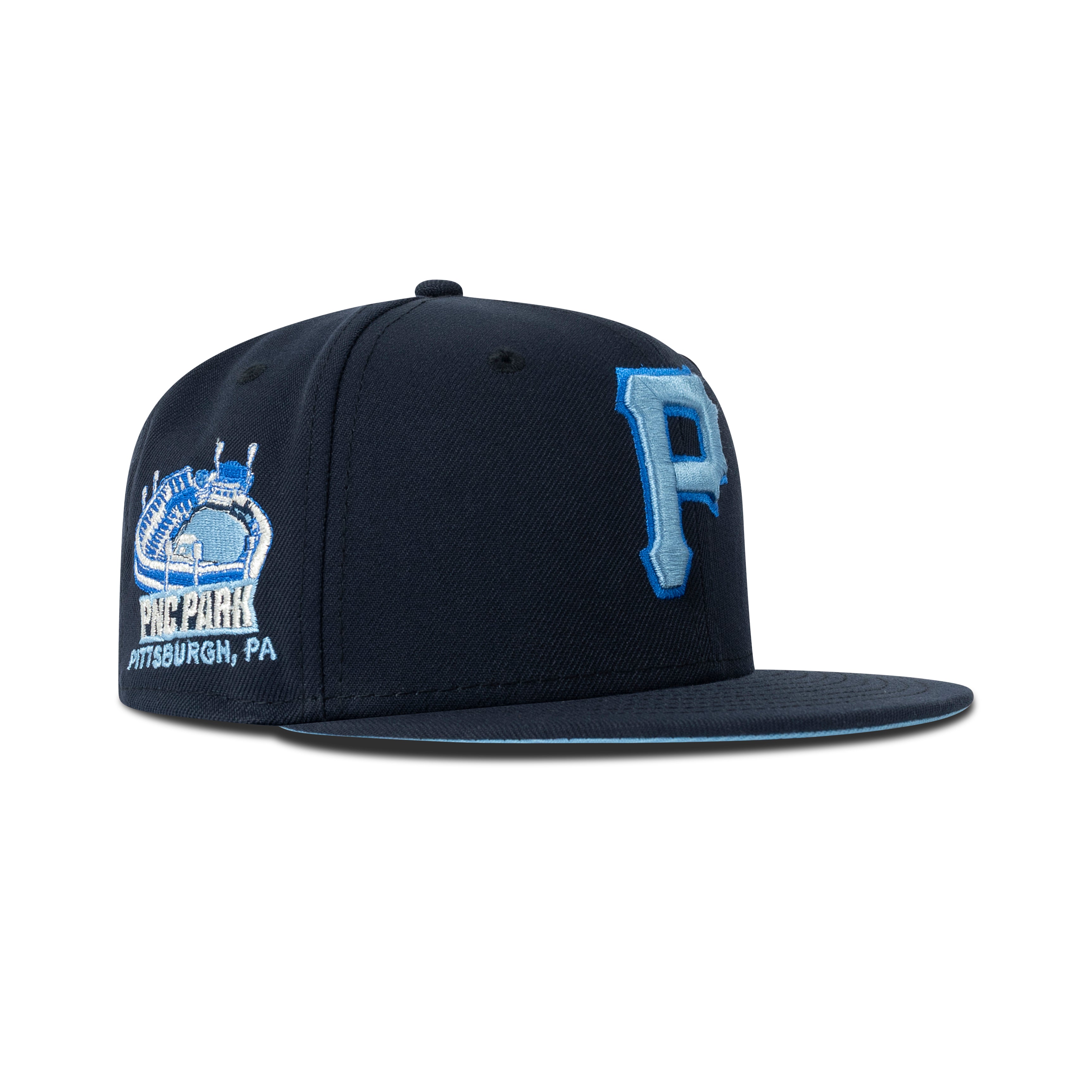 New Era Pittsburgh Pirates Fitted Sky Bottom
