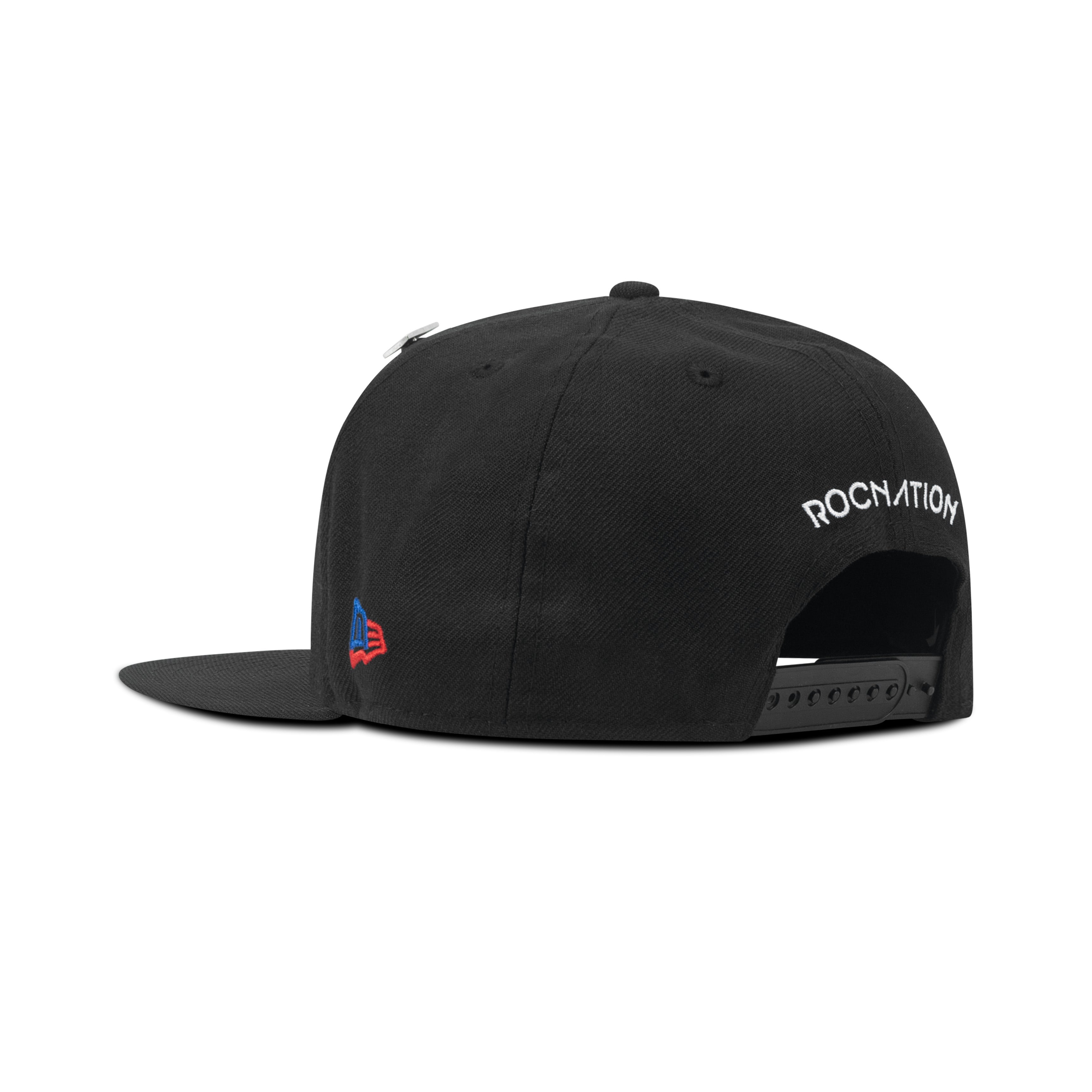 New Era Roc Nation The Crown Original Snapback Black Bottom