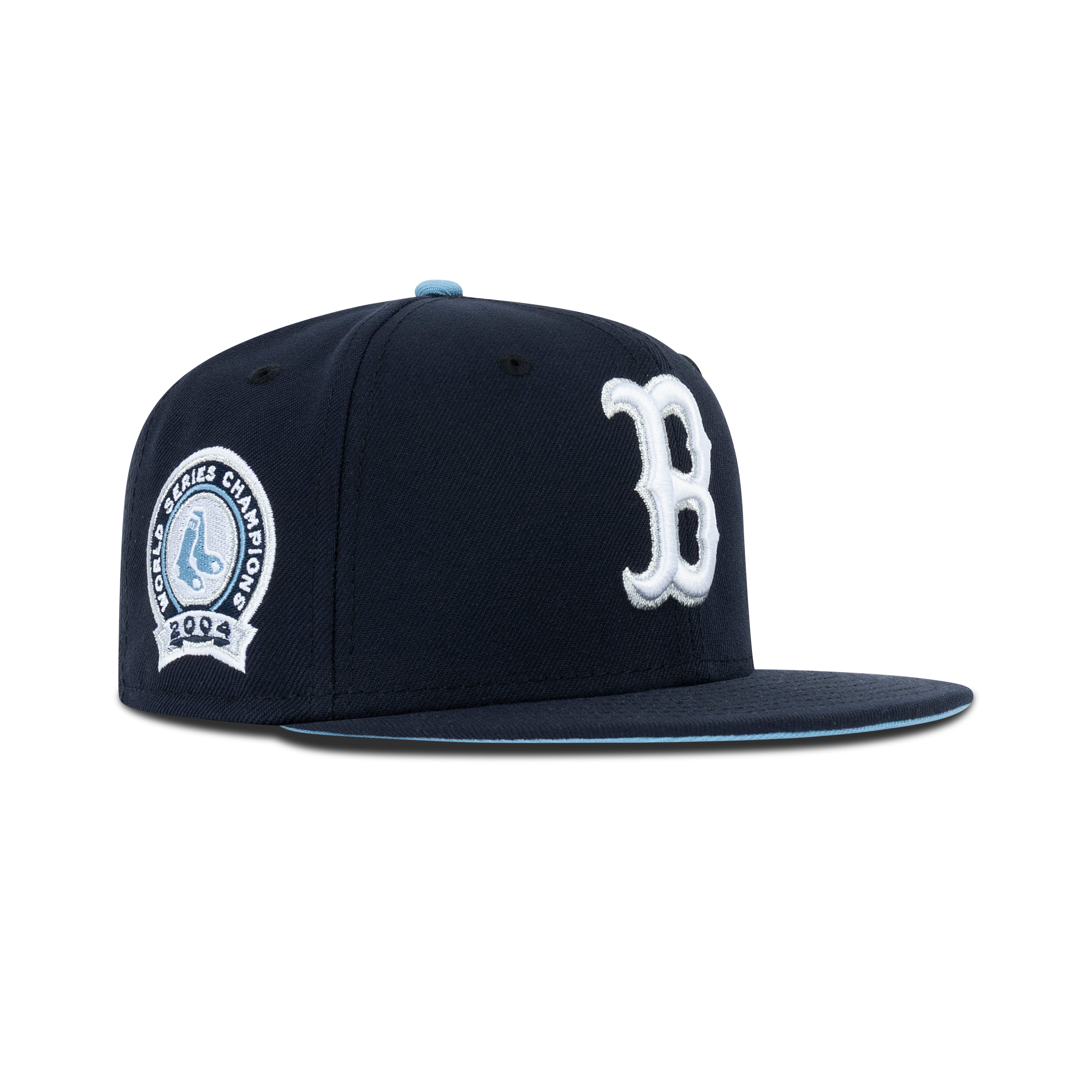 New Era Boston Red Sox Fitted Sky Bottom