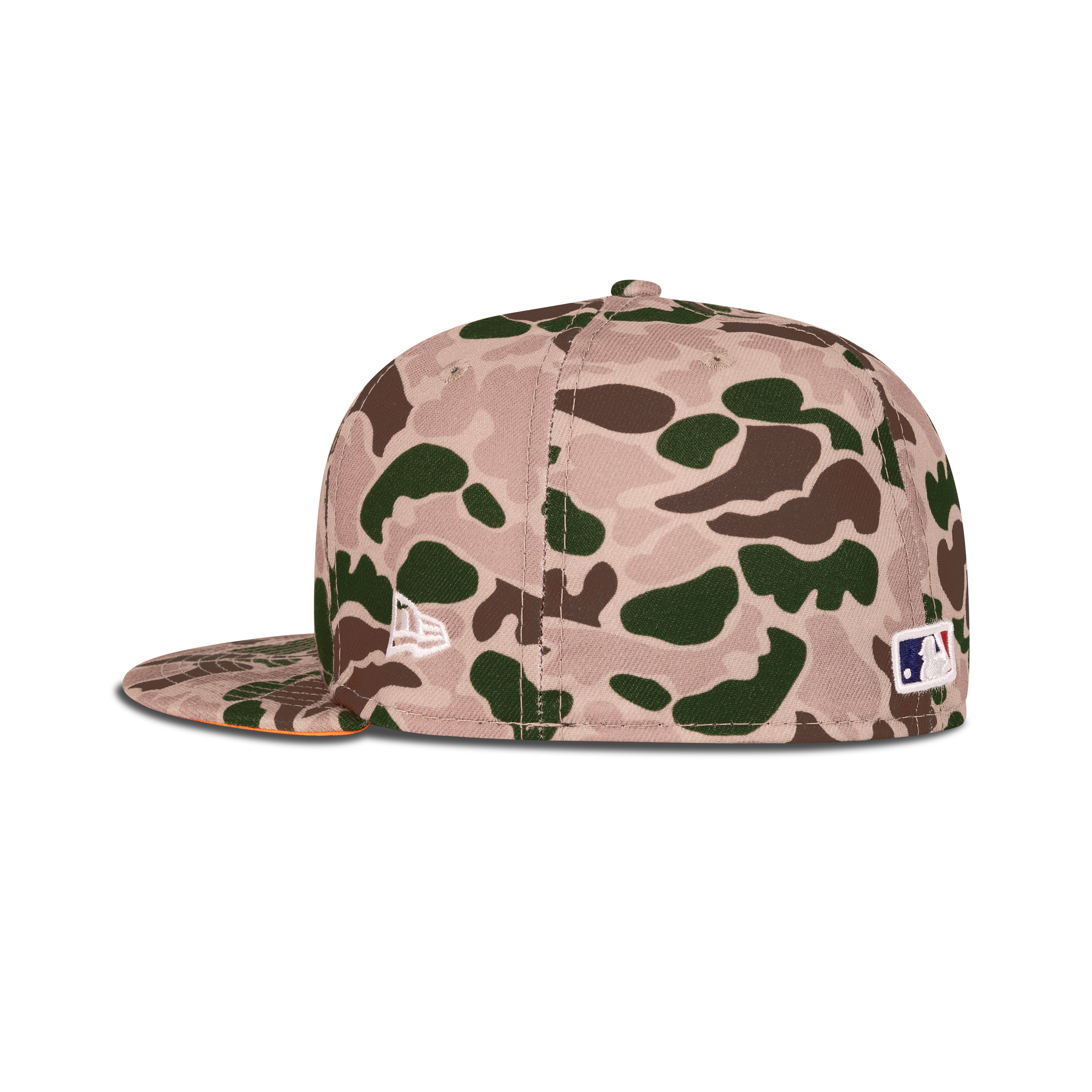 New Era Detroit Tigers Fitted Orange Bottom