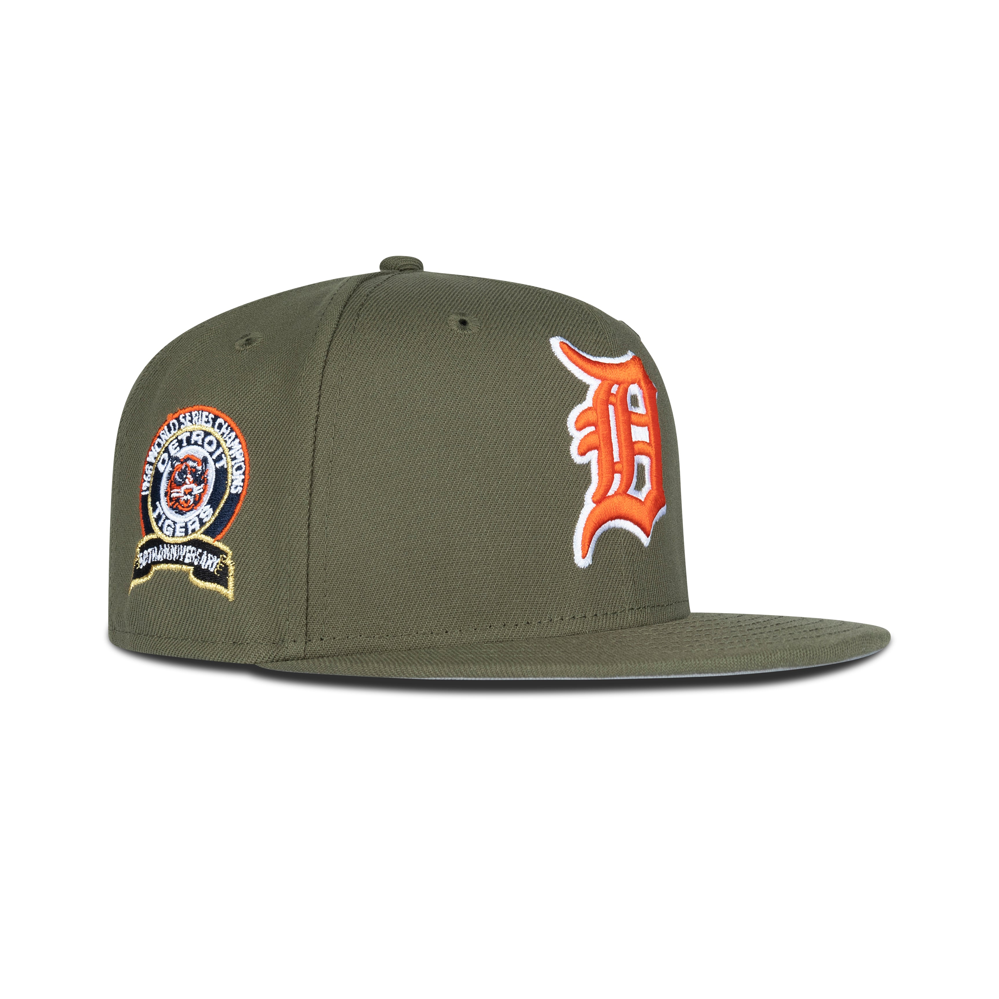 New Era Detroit Tigers Fitted Grey Bottom