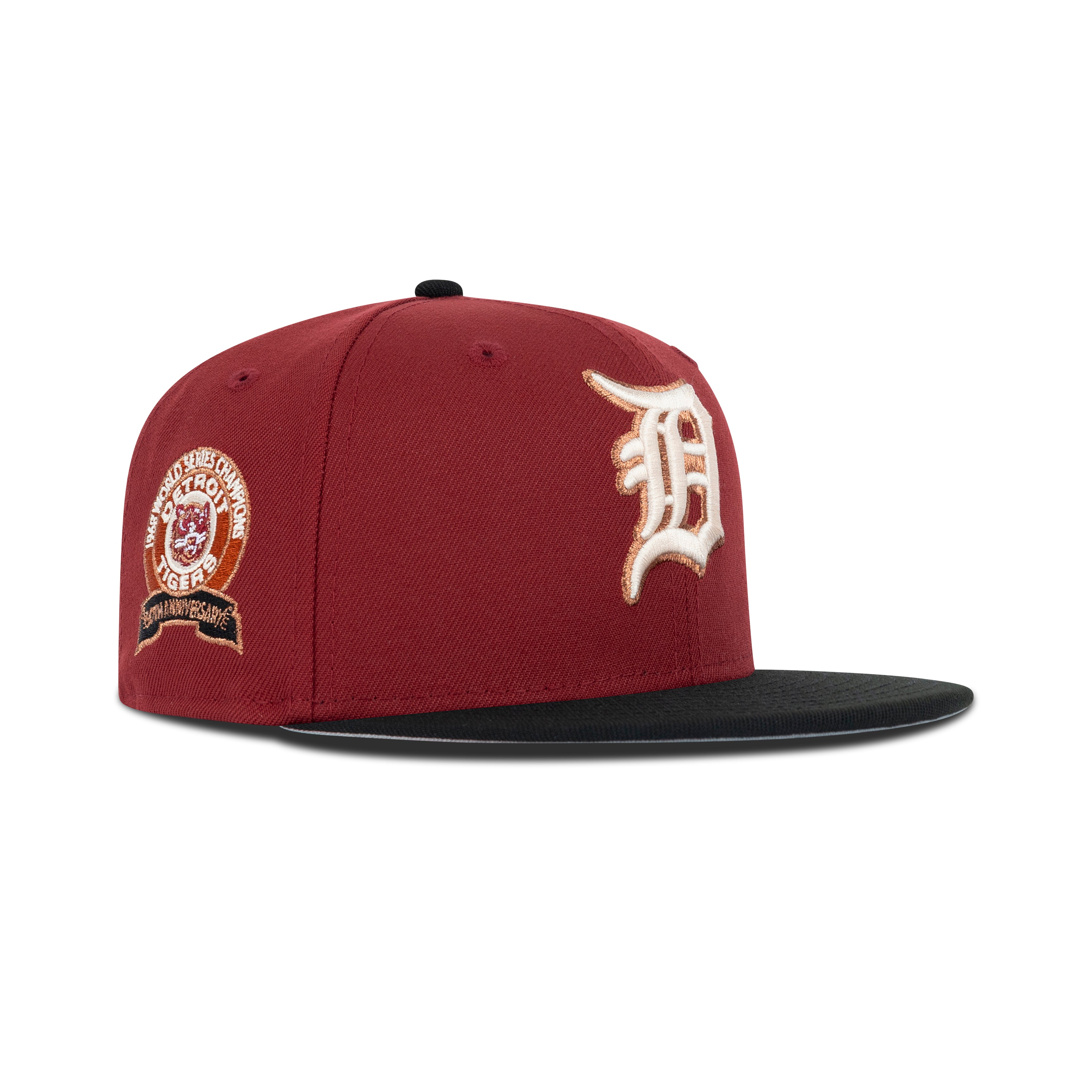 New Era Detroit Tigers Fitted Grey Bottom