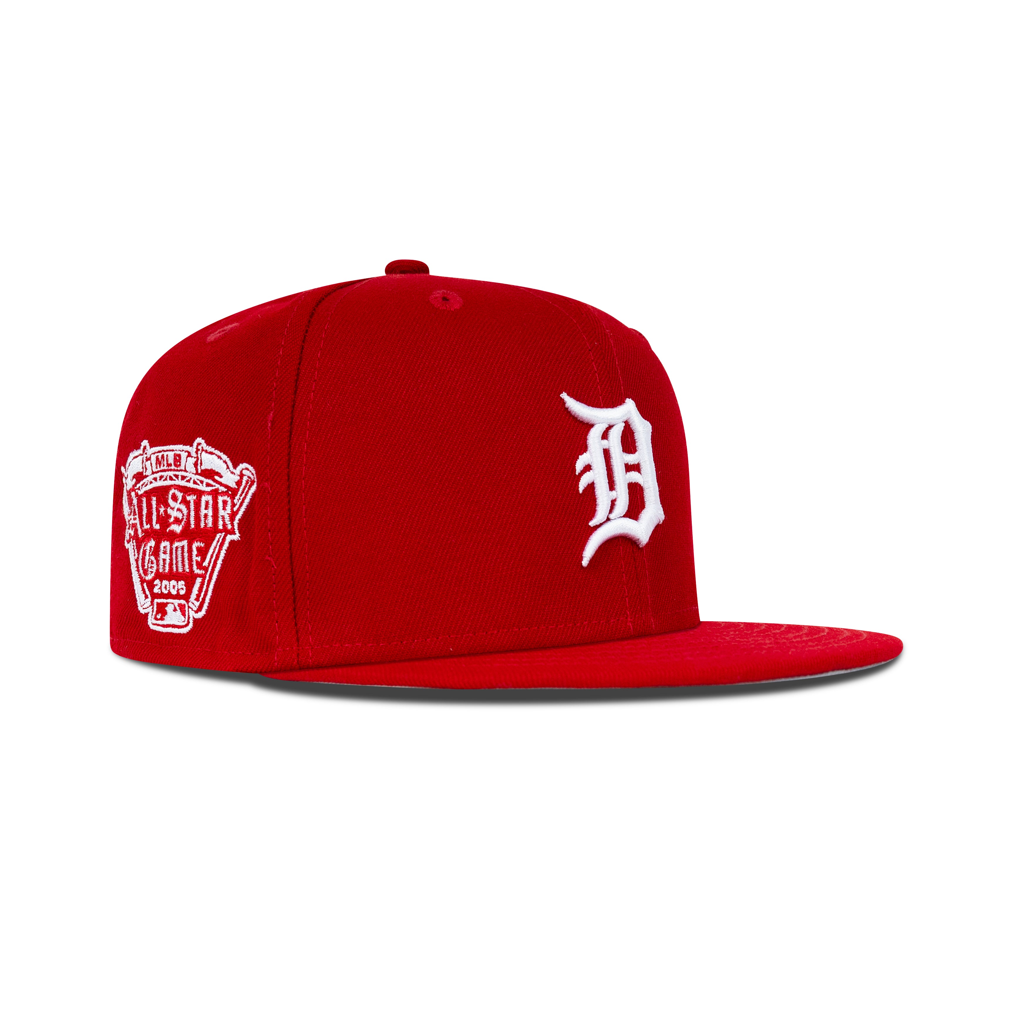New Era Detroit Tigers Fitted Grey Bottom