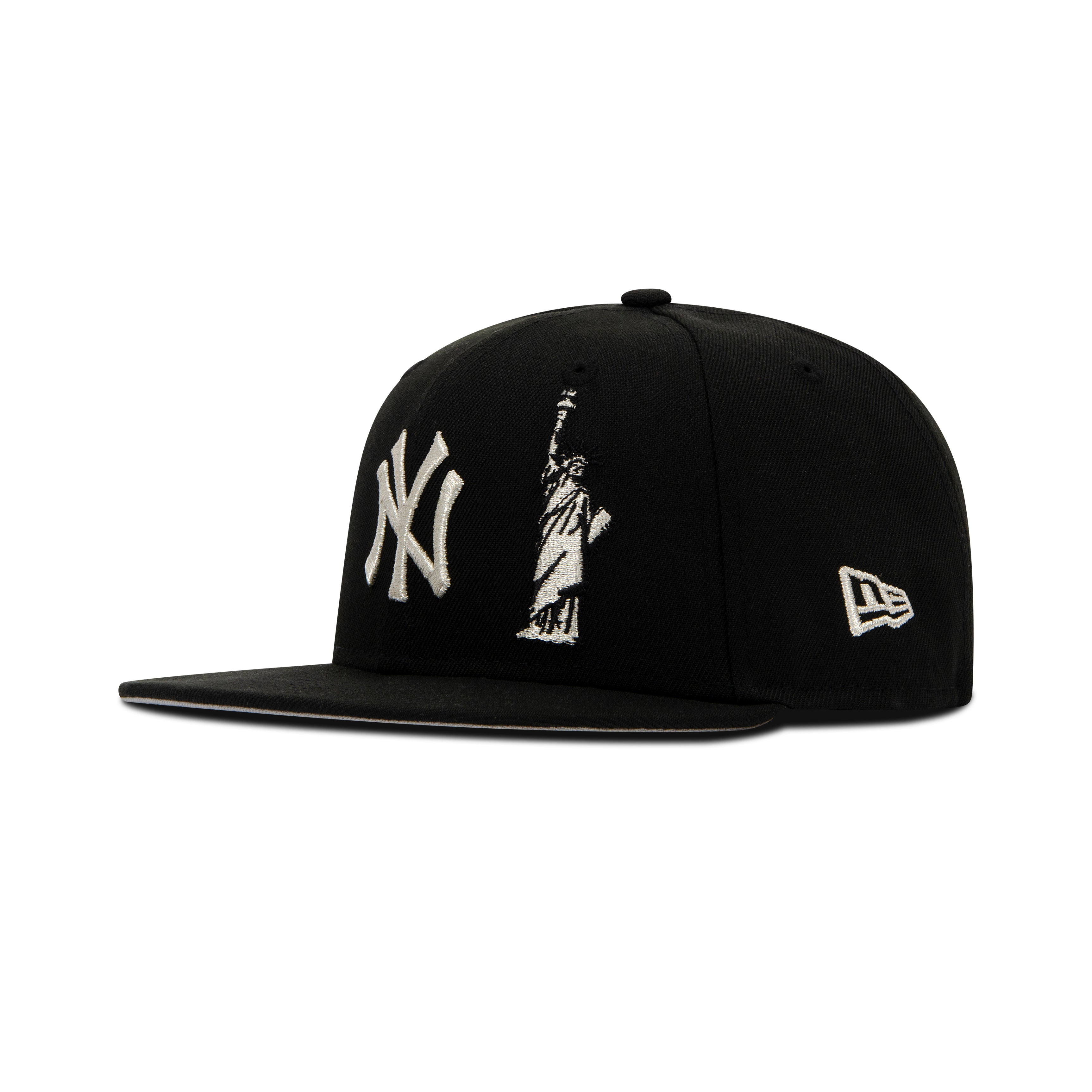 New Era New York Yankees Fitted Grey Bottom
