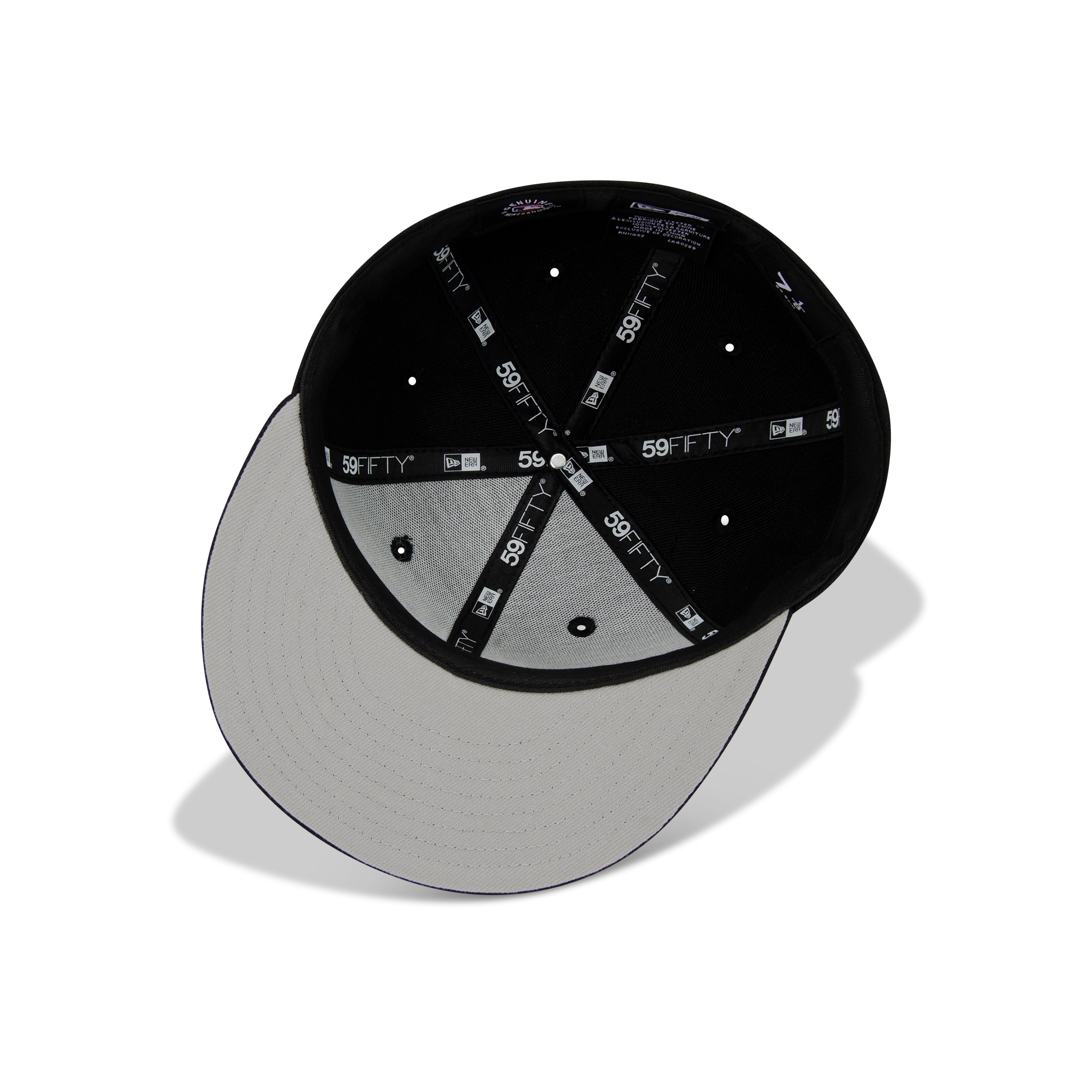 New Era New York Yankees Fitted Grey Bottom