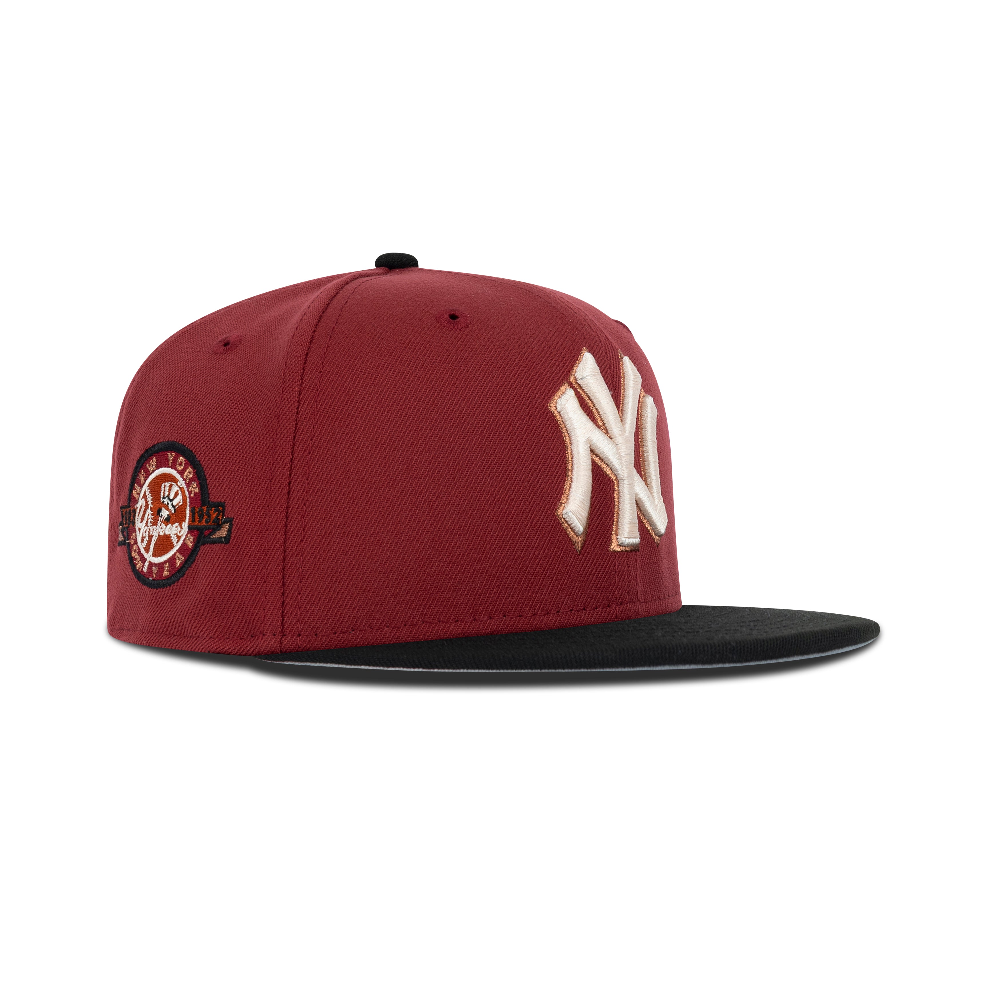 New Era New York Yankees Fitted Grey Bottom