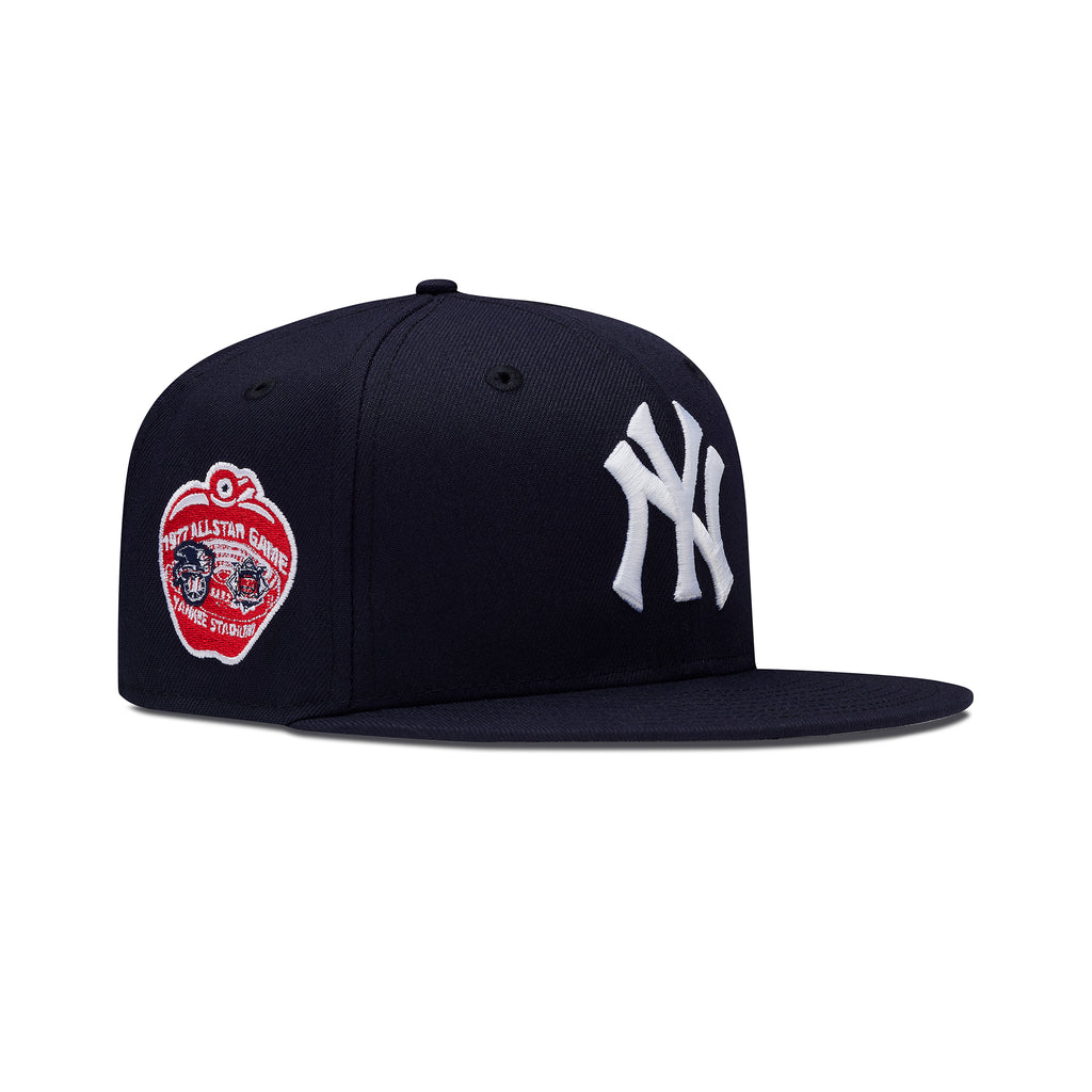 New Era New York Yankees Fitted Grey Bottom "Navy White" (1977 All Star Game Embroidery)