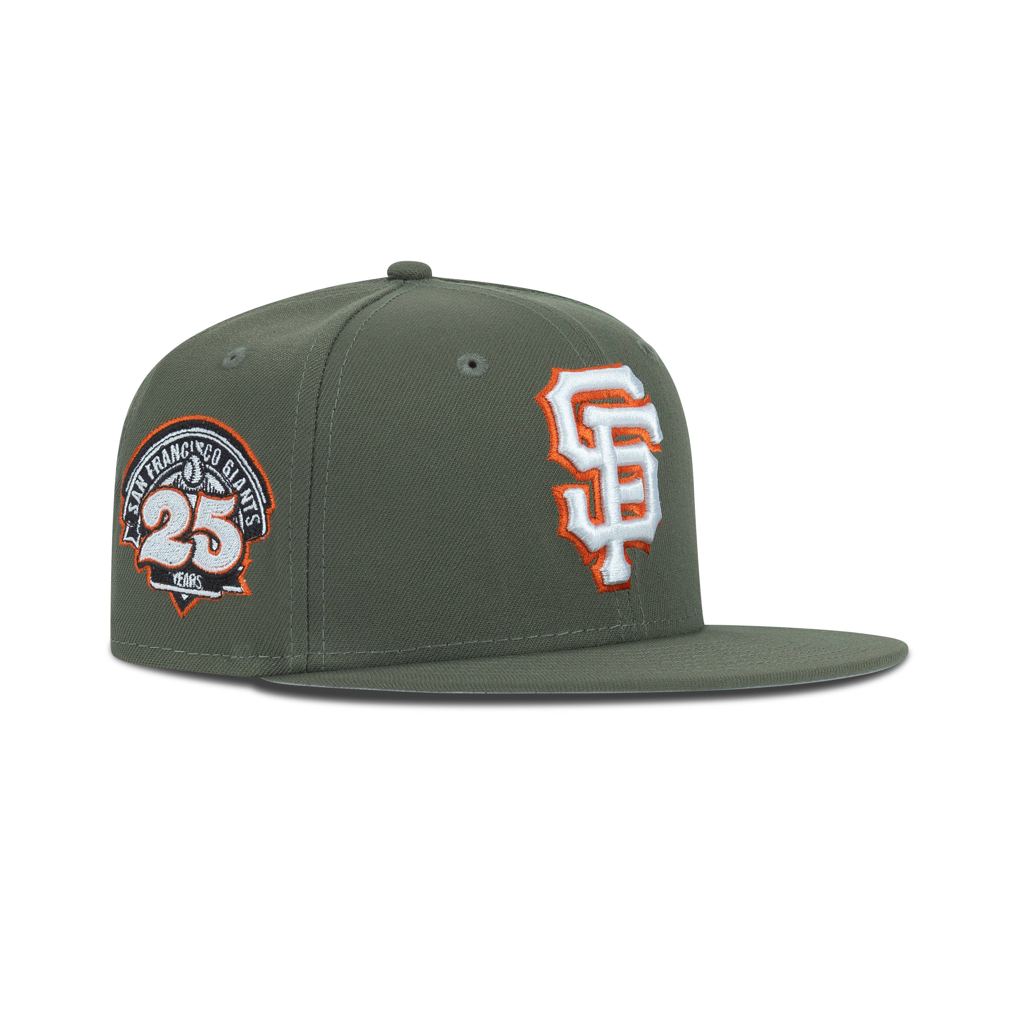 New Era San Francisco Giants Fitted Grey Bottom