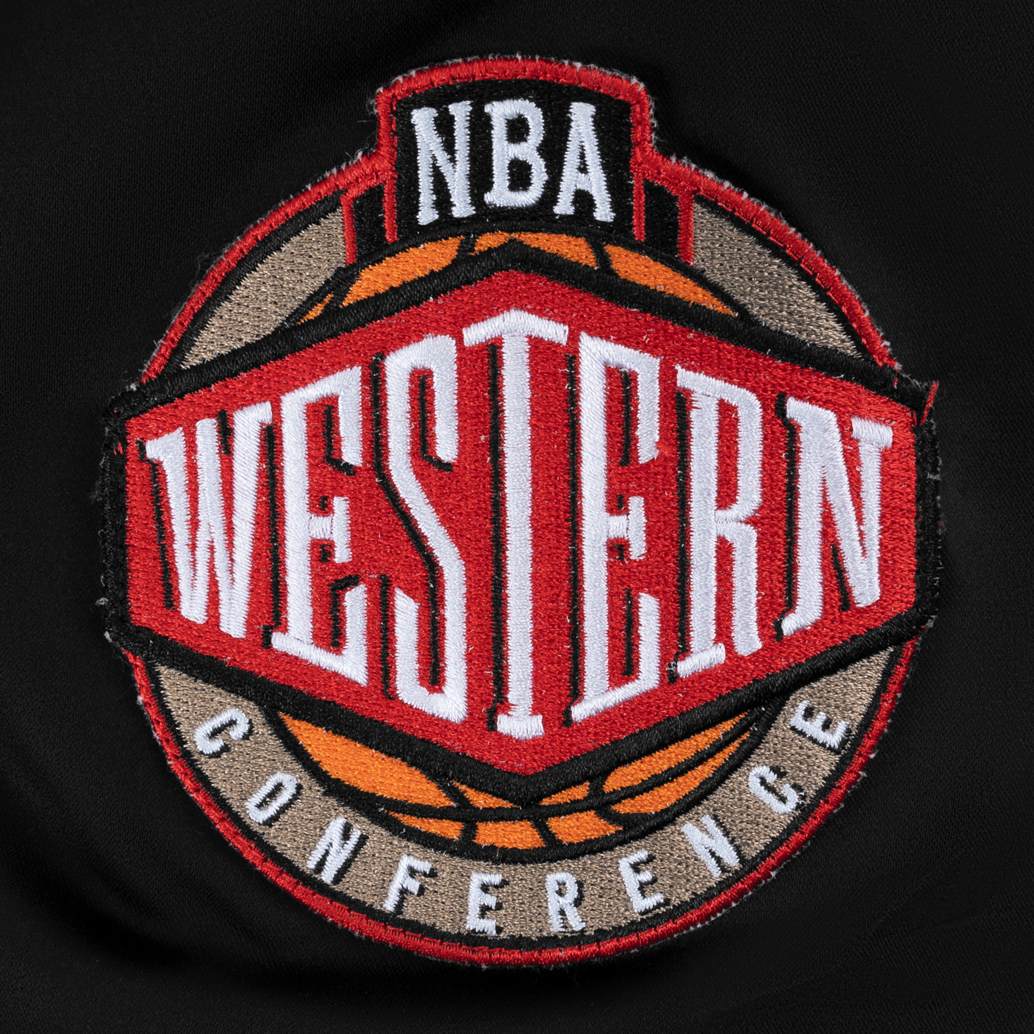 Mitchell & Ness NBA Golden State Warriors Satin Bomber Jacket