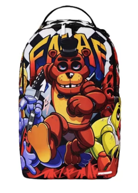 Sprayground Five Nights at Freddy's Crammed DLXR Backpack