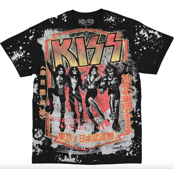 Liquid Blue KISS Destroyer Havok Tee