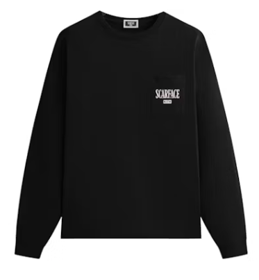 Kith x Scarface Statue Long Sleeve Pocket Tee