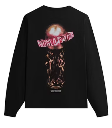 Kith x Scarface Statue Long Sleeve Pocket Tee