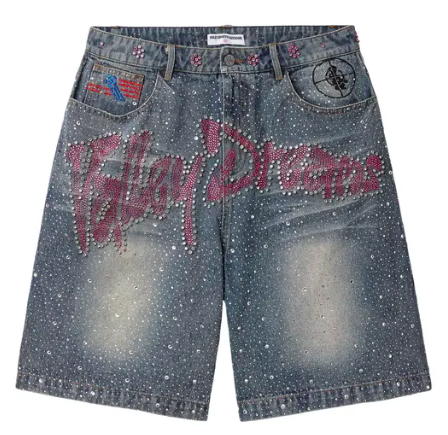 Vale Forever Iced Out Jean Shorts