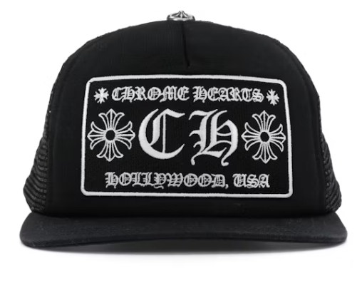 Chrome Hearts CH Hollywood Trucker Hat