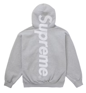 Supreme Satin Applique Hooded Sweatshirt