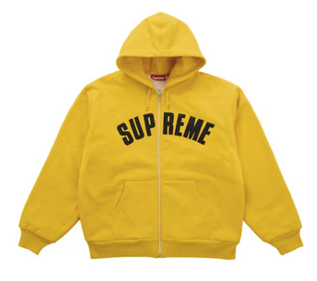 Supreme Arc Thermal Lined Zip Up Hoodie