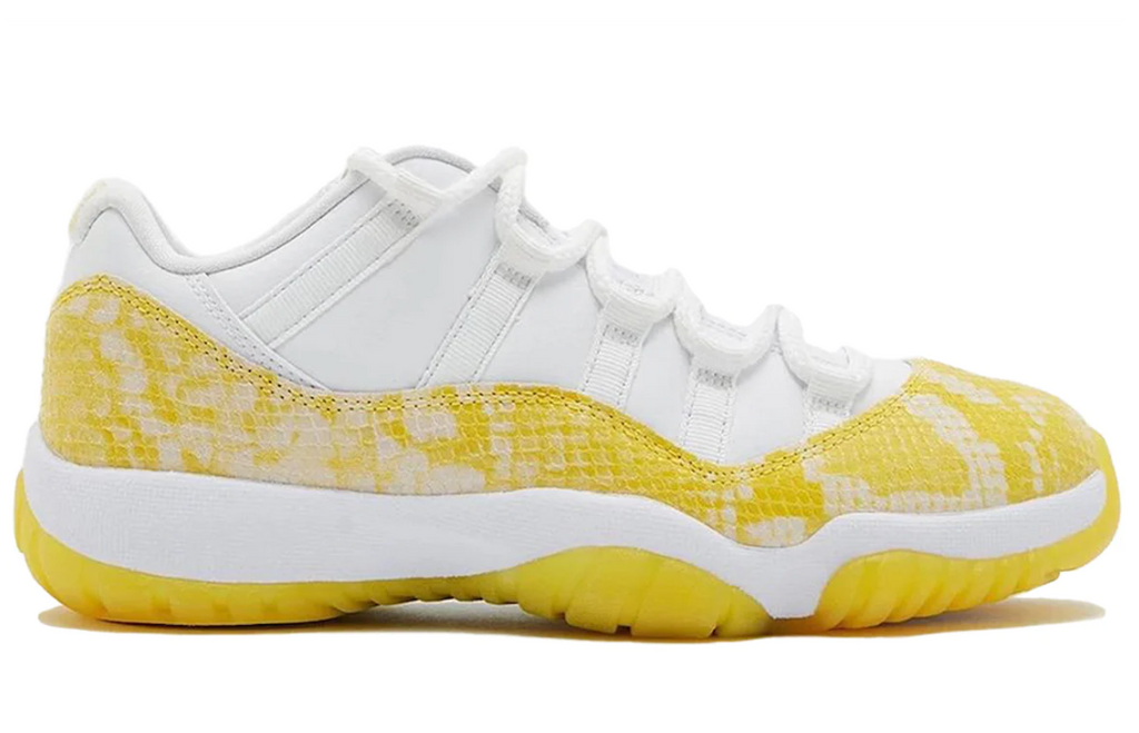 Air Jordan 11 Retro Low (PS) "Yellow Snakeskin"
