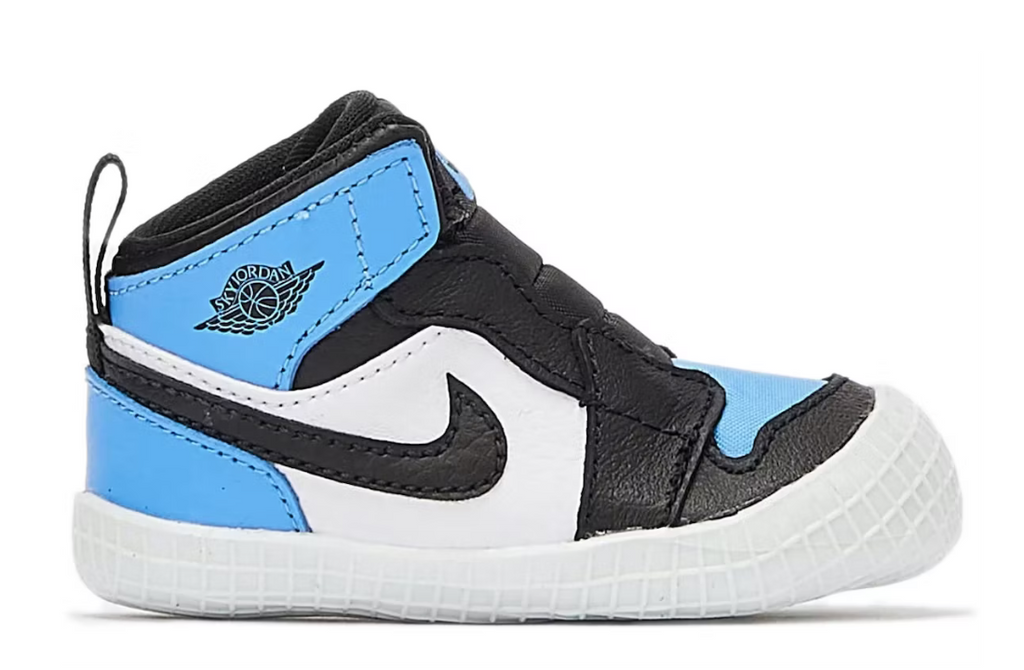Air Jordan 1 Bootie (Crib) "UNC Toe"