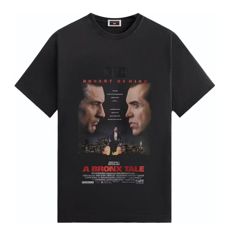 Kith X A Bronx Tale American Poster Vintage Tee "Black"