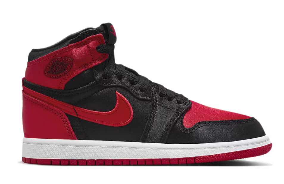 Air Jordan 1 Retro High OG (PS) "Satin Bred"