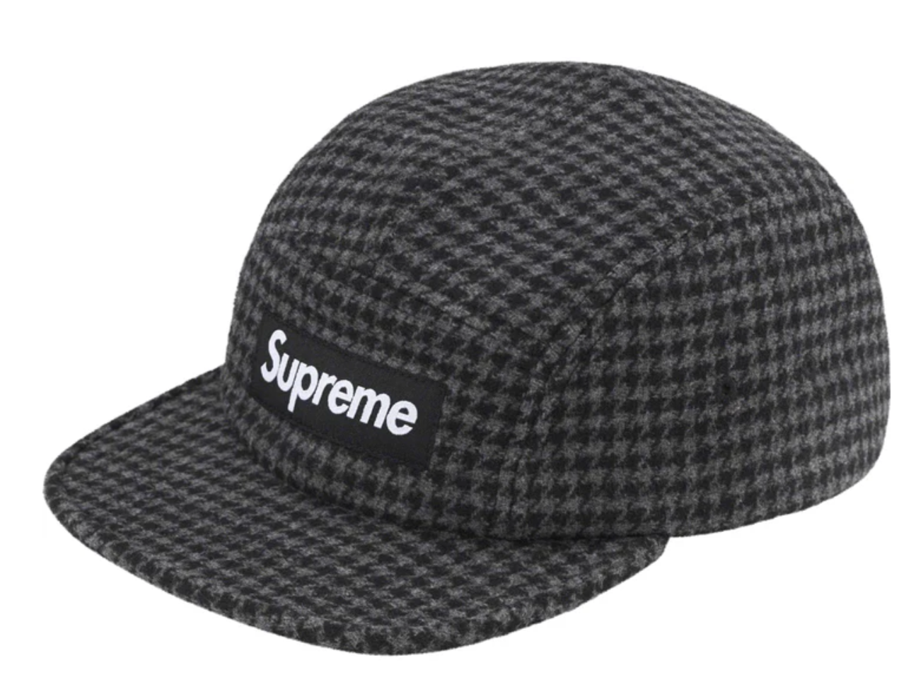 Supreme Plaid Wool Camp Dad Hat