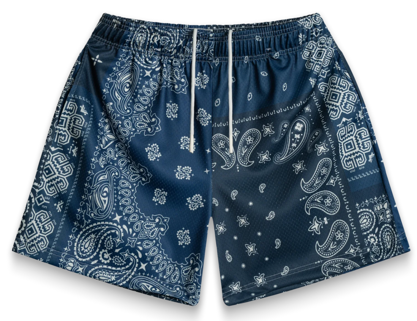 Bravest Studios Patchwork Paisley Shorts
