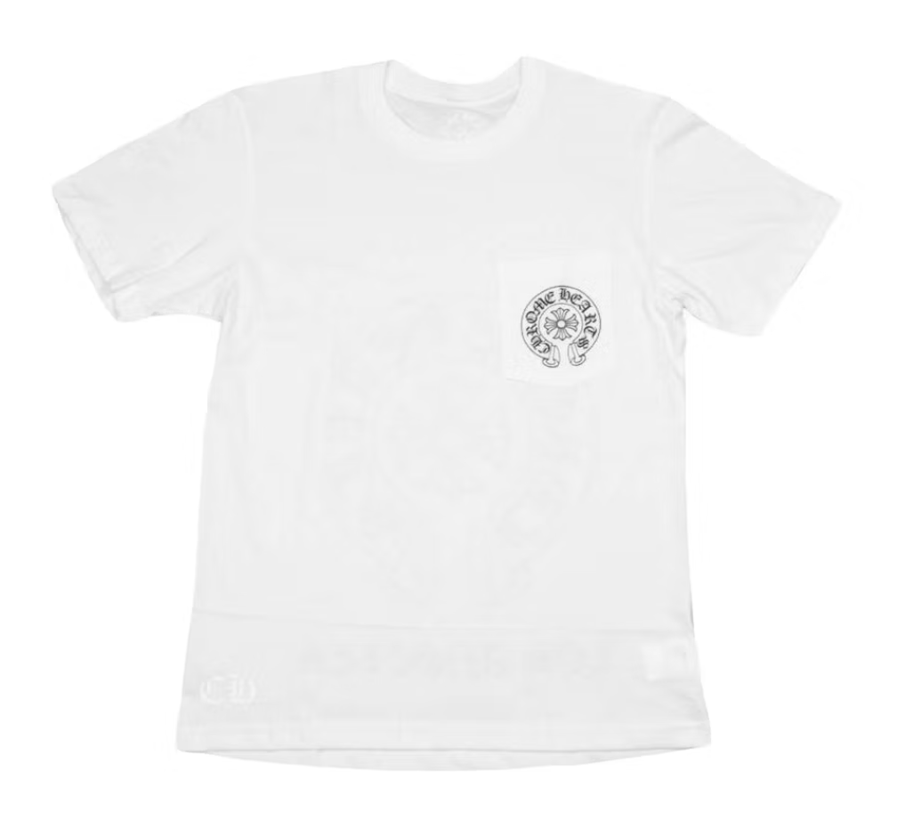 Chrome Hearts Horseshoe Logo Pocket Tee